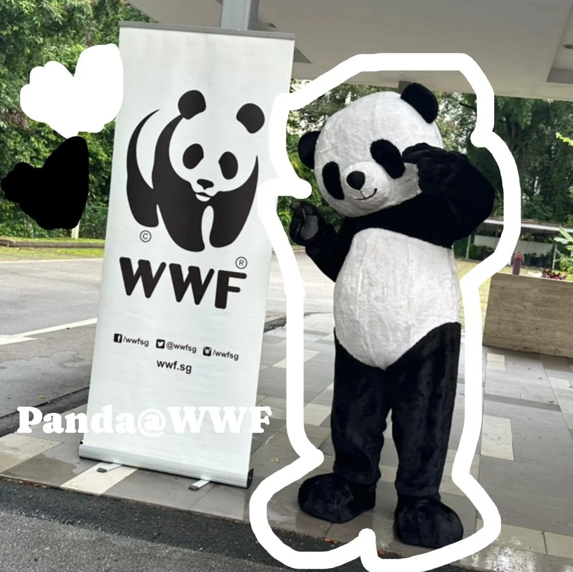 🐼💚 Sustainability with WWF = Panda Power! 💚🐼
Working on sustainability with WWF has always been so fun, meaningful, and engaging—especially when Panda shows up! 🌍✨ His charm never fails to draw a crowd, turning every activation into a mom