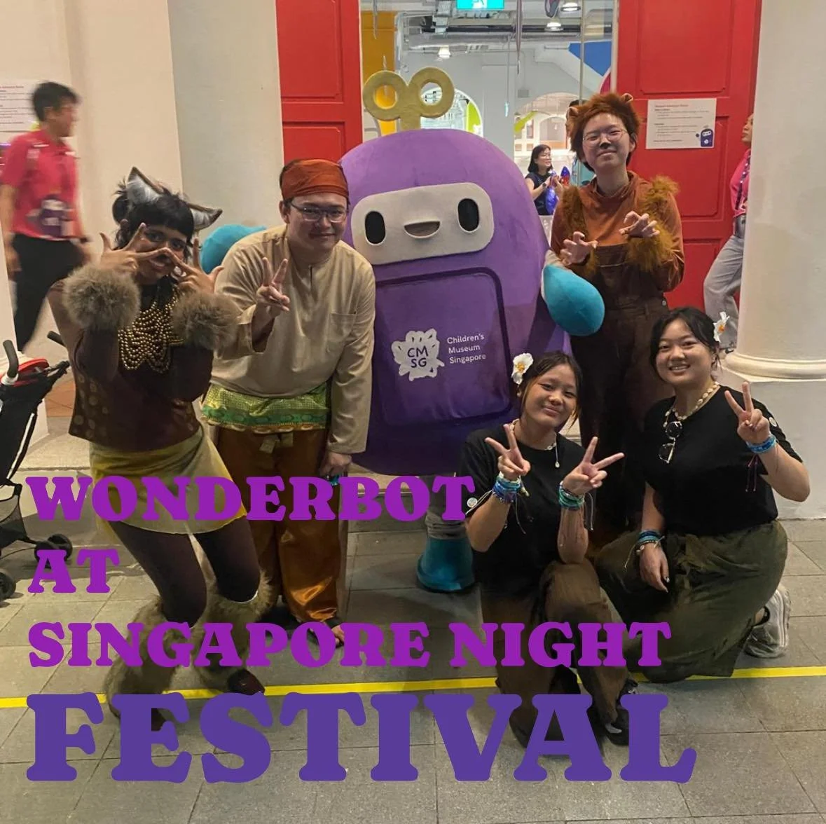 WONDERBOT x Singapore Night Festival 2025 🤖✨
Two glow-filled weekends in Singapore = countless smiles, high-fives, and new friends!
From dance circles to calm photo moments, our team kept lines safe, crowd flow smooth, and vibes inclusive for all