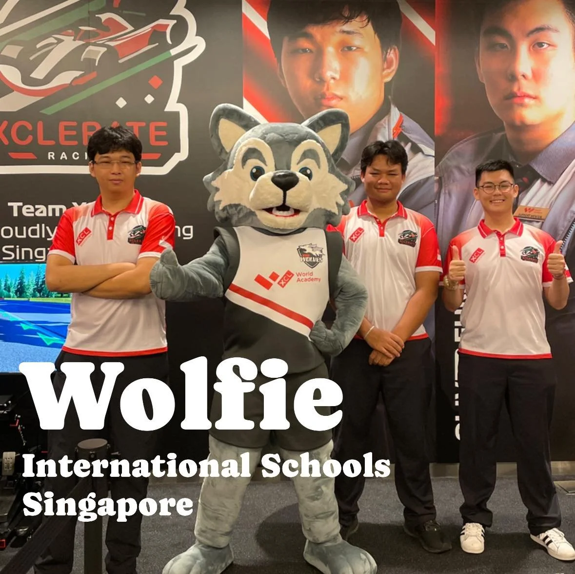 WOLFIE x International Schools Fair Singapore 🐺✨

Our big, kind, cute Wolfie made so many new friends today&mdash;kids, parents, educators&hellip; everyone went &ldquo;Awww!&rdquo; (and a few extra &ldquo;loooooves&rdquo; 🧡). From gentle high-fives