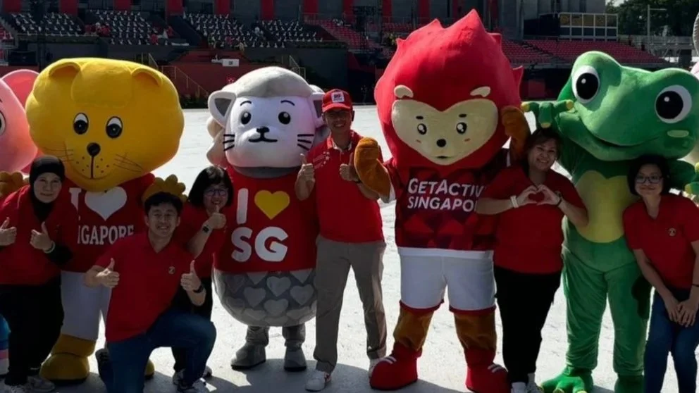 Singapore Mascot Crew at NDP2024