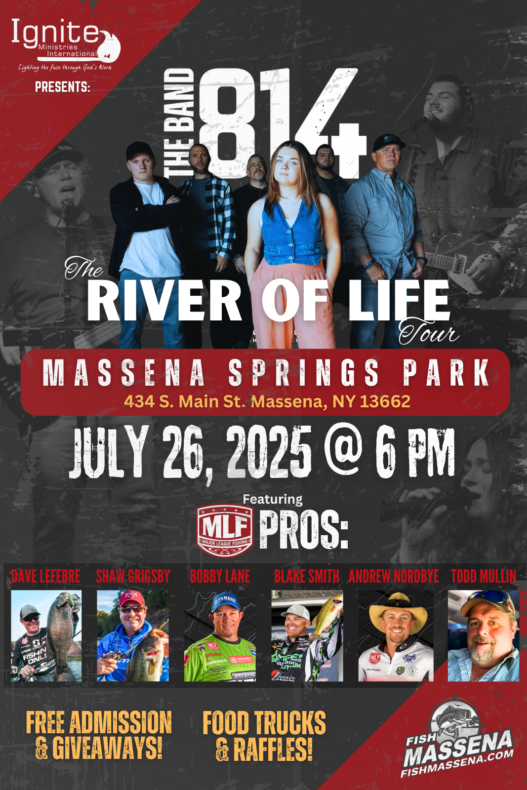 RIVER OF LIFE Tour | Massena, NY