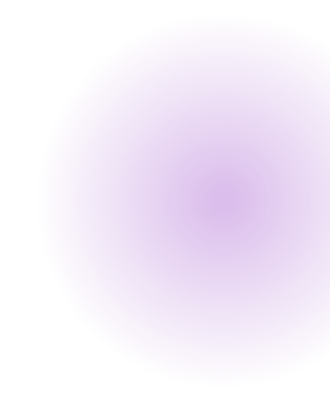 Cercle violet avec dégradé concentrique sur fond transparent.