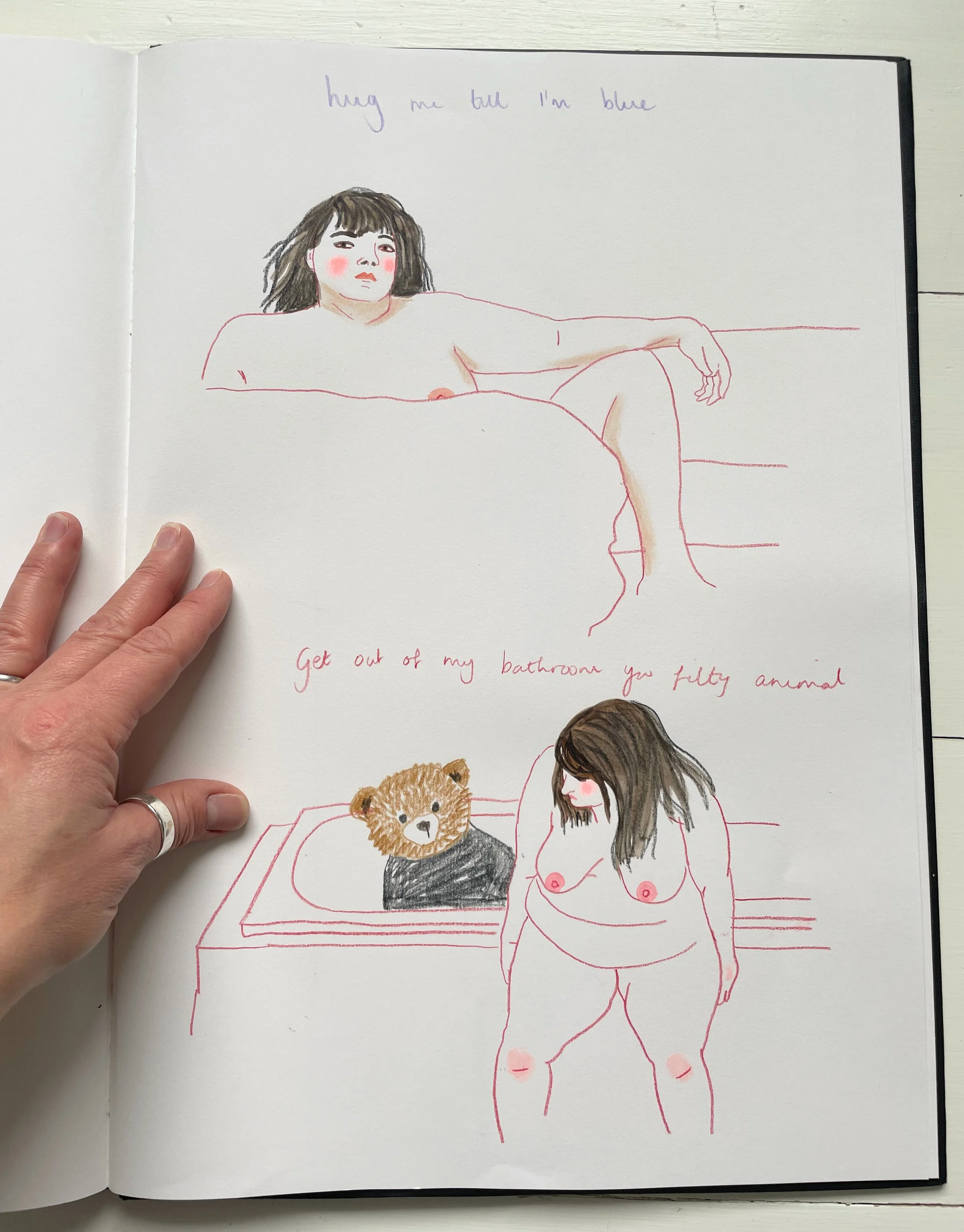 life drawing quick sketches
