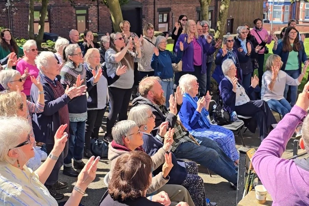 Signing for Everyone: Reflections from Stoke Sings at St Mark’s Church, Shelton