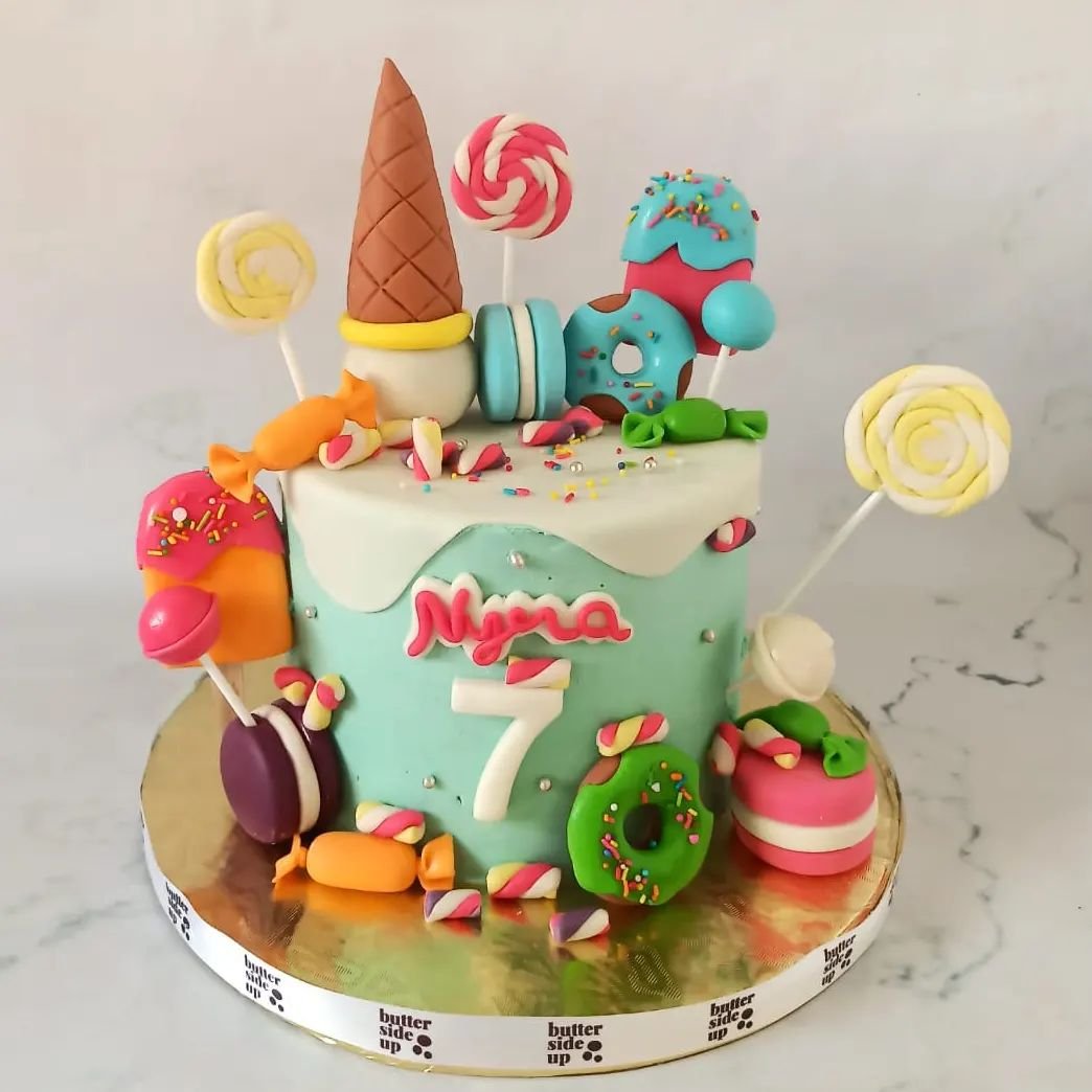 Candy themed cake

[ customised cakes bangalore]