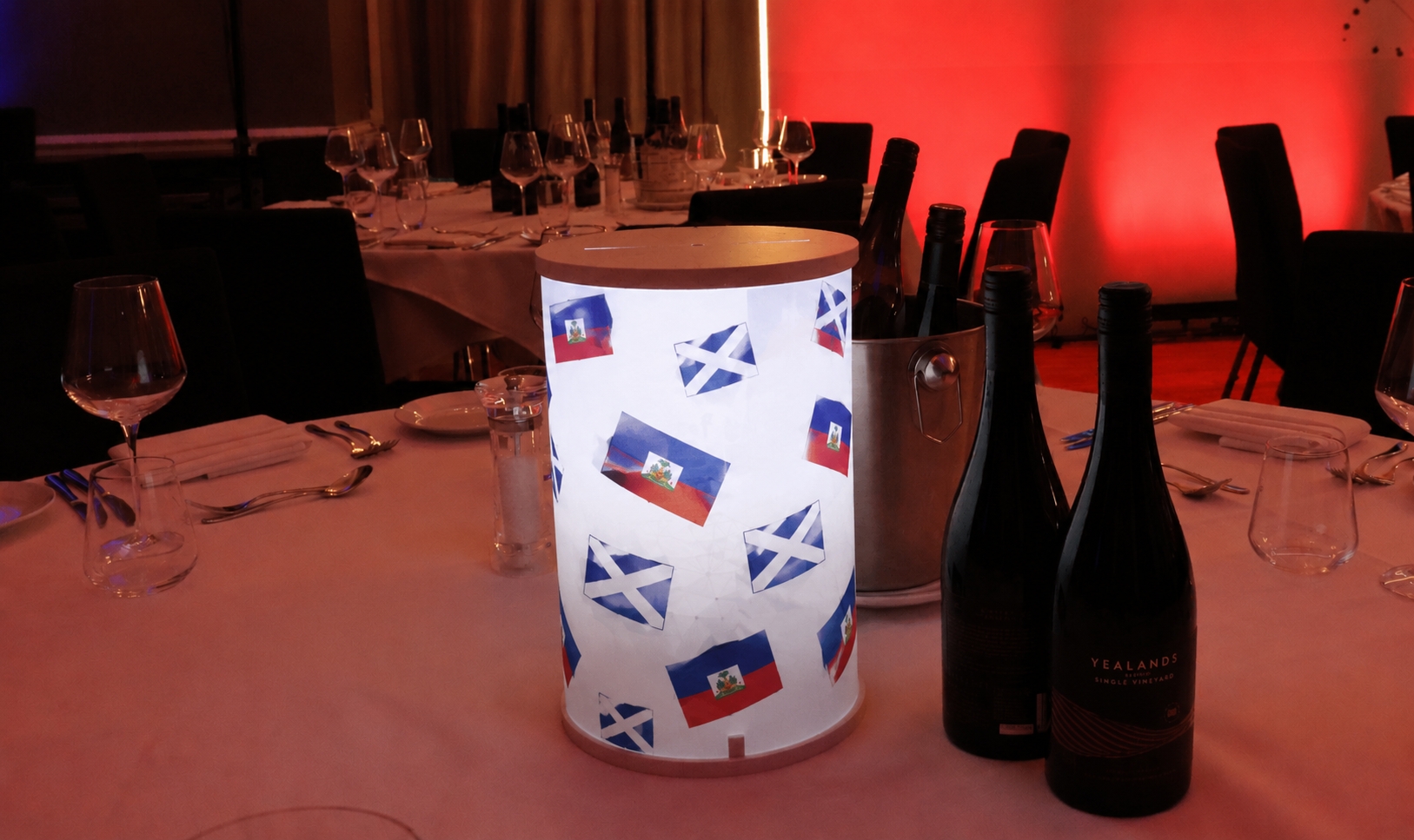 World Cup Themed Table Centre