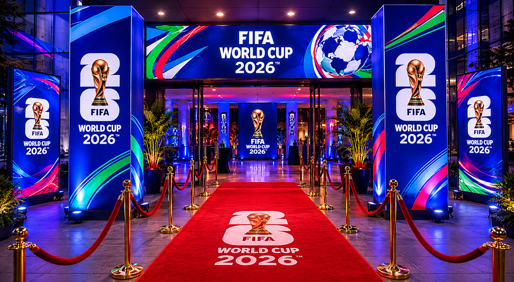 Immersive World Cup Styling for Hospitality, Fan Zones &amp; Corporate Events