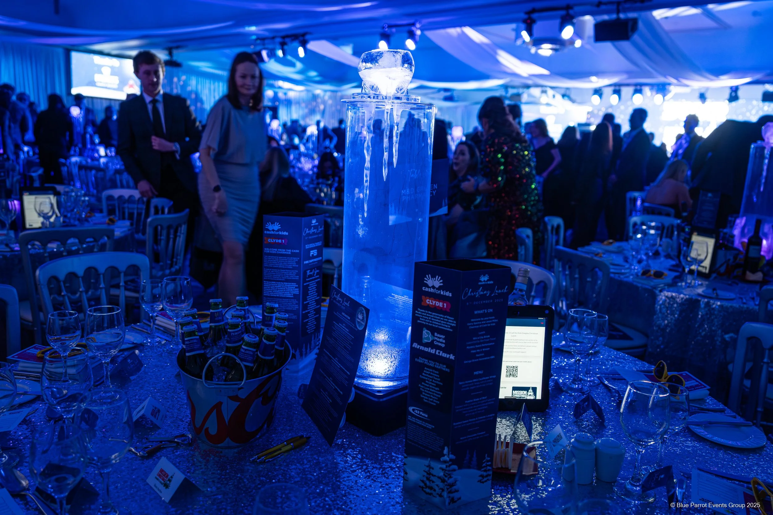 Christmas Table centre Hire 