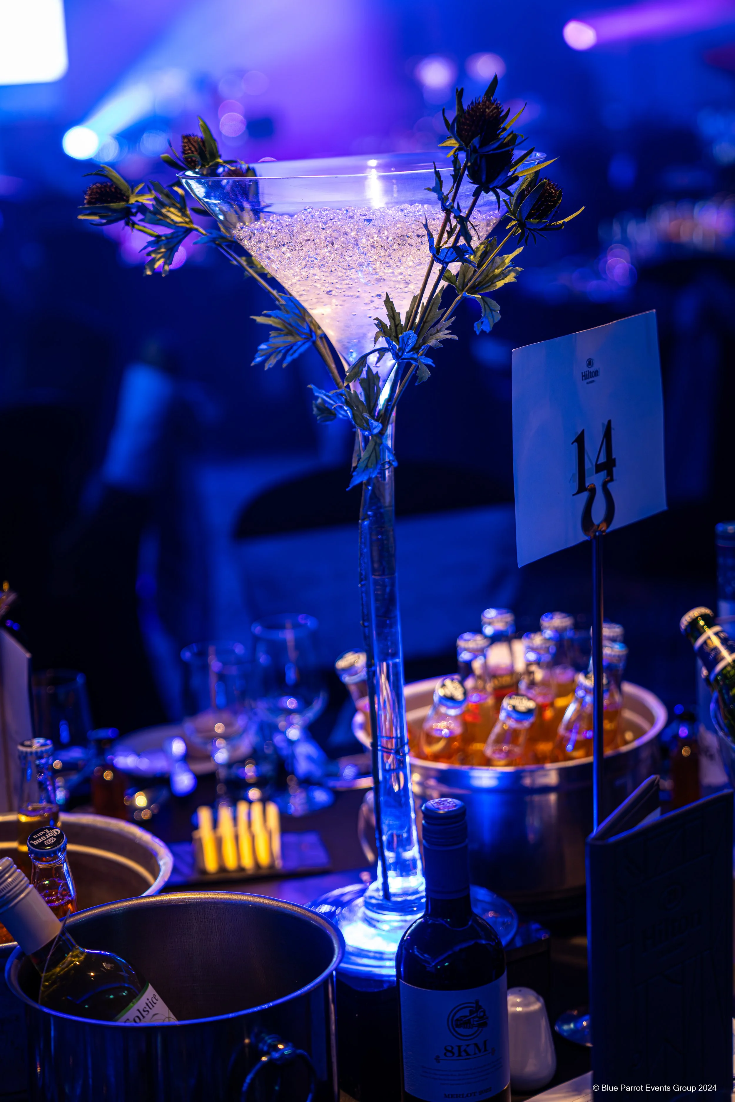 Thistle Martini Vase