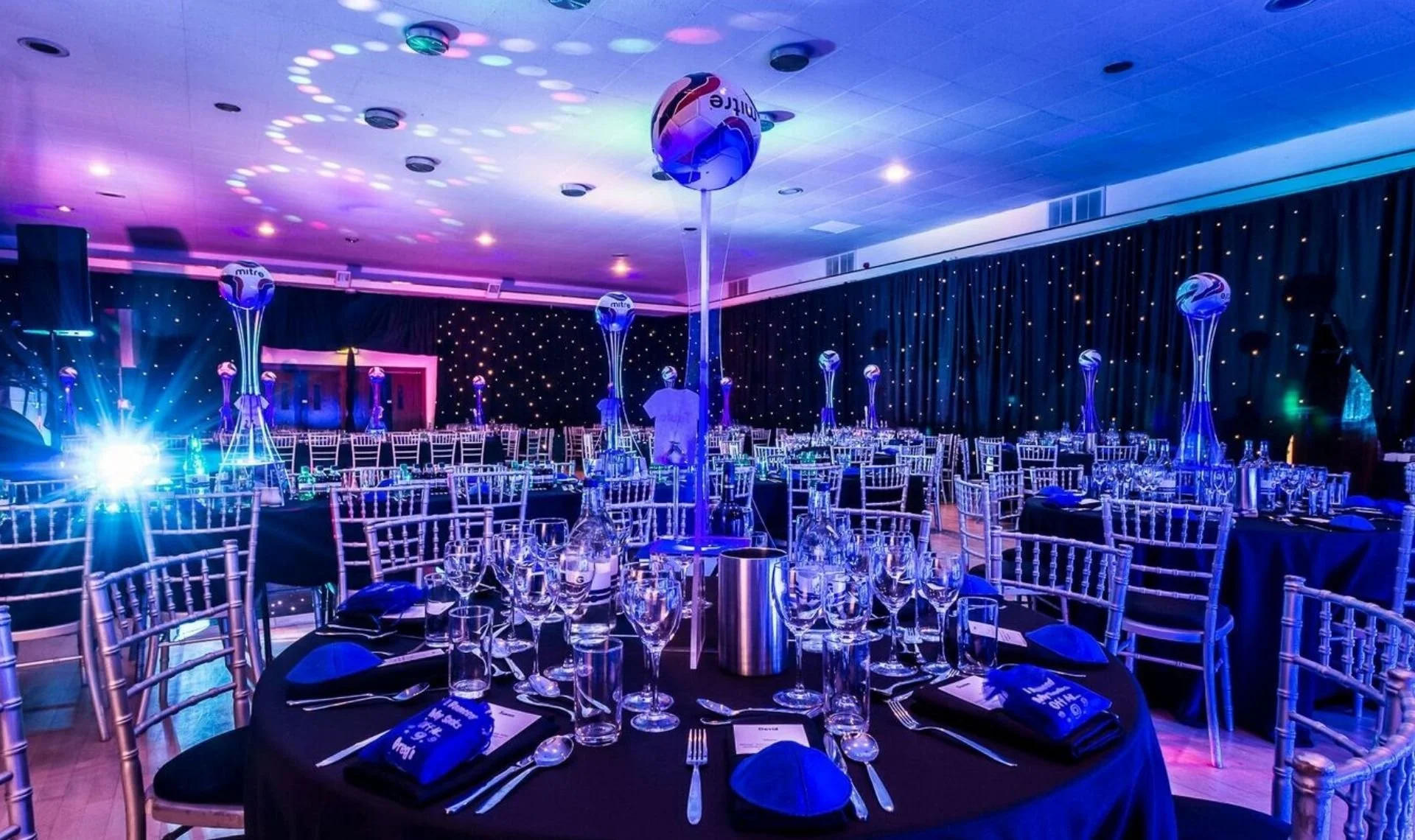Football Themed Table Centre