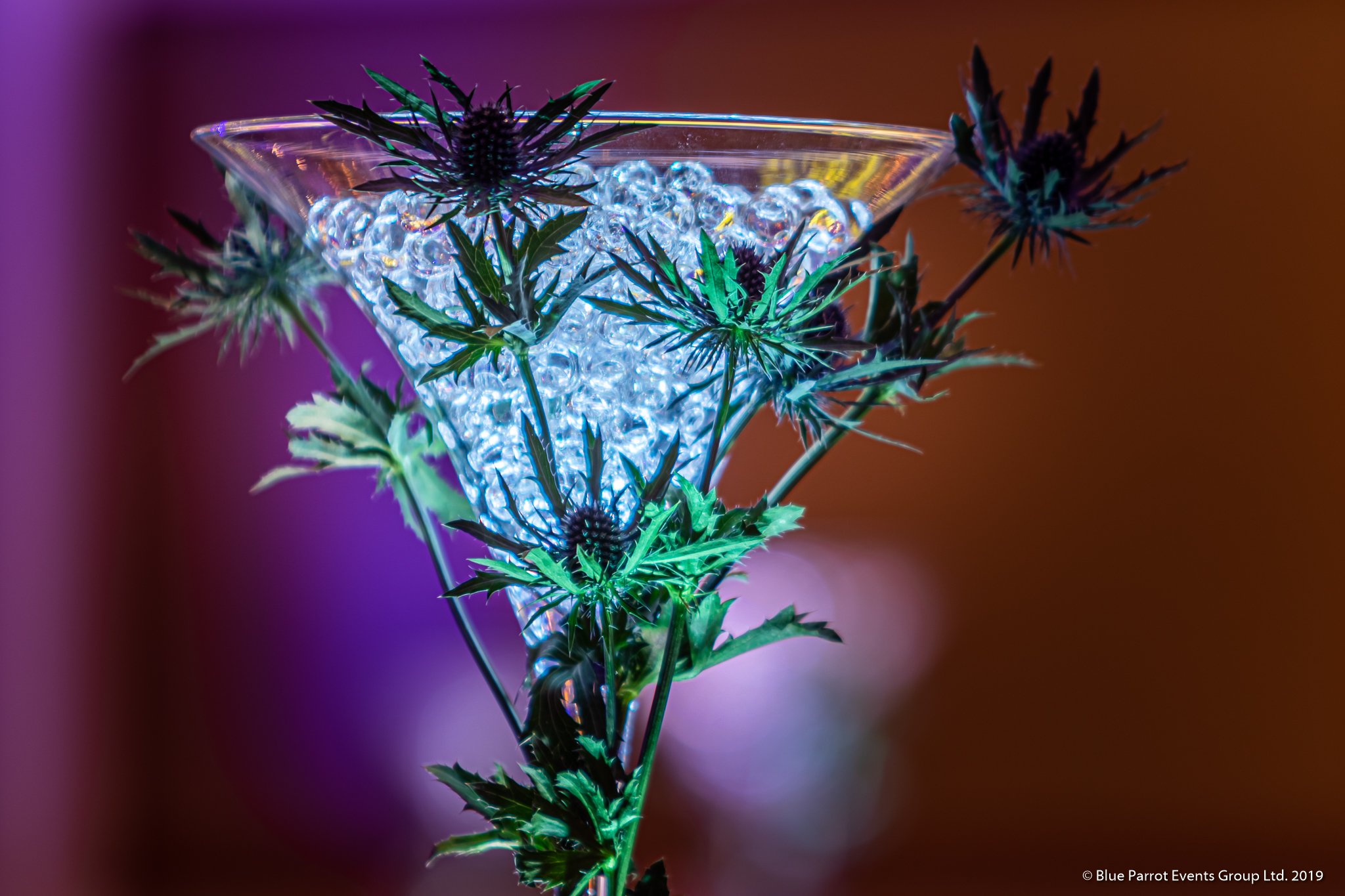 Thistle Martini Vase