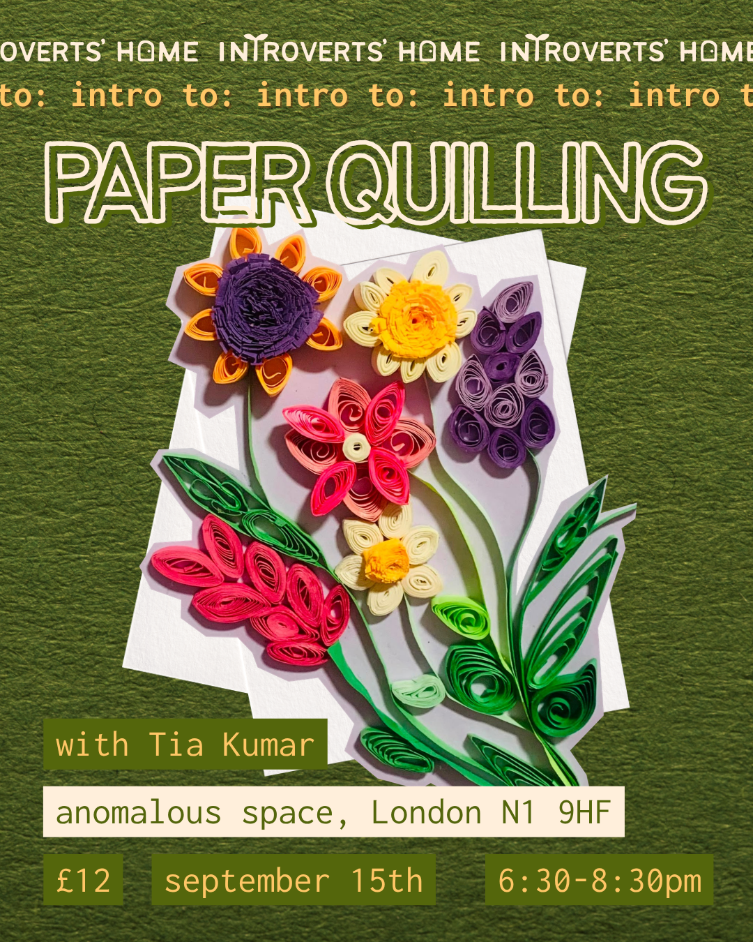 Introverts Home: Paper Quilling
