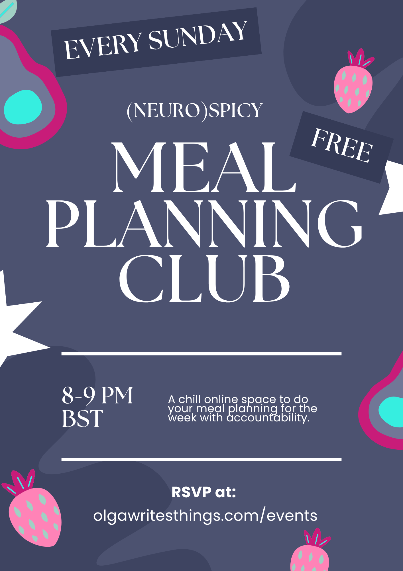 (Neuro)Spicy Meal Planning Club