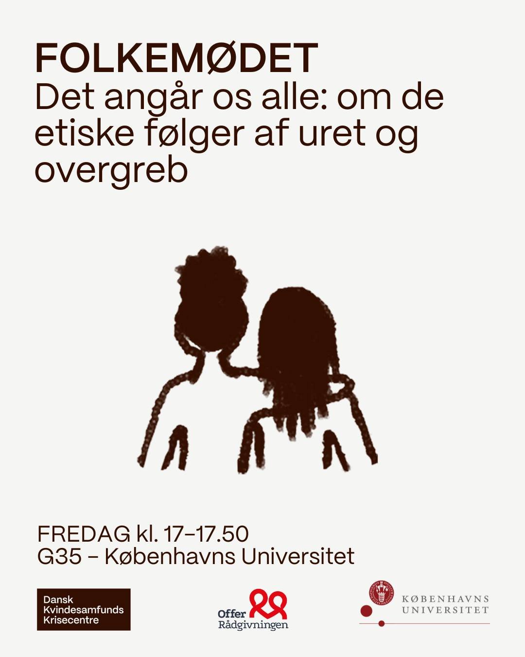 SAMTALE: ETISKE F&Oslash;LGER AF URET OG OVERGREB💬☀️

At blive udsat for vold har b&aring;de fysiske, psykiske, sociale og retlige f&oslash;lger. Men ogs&aring; moralske. Mange voldsofre k&aelig;mper efterf&oslash;lgende med sp&oslash;rgsm&aring;l o