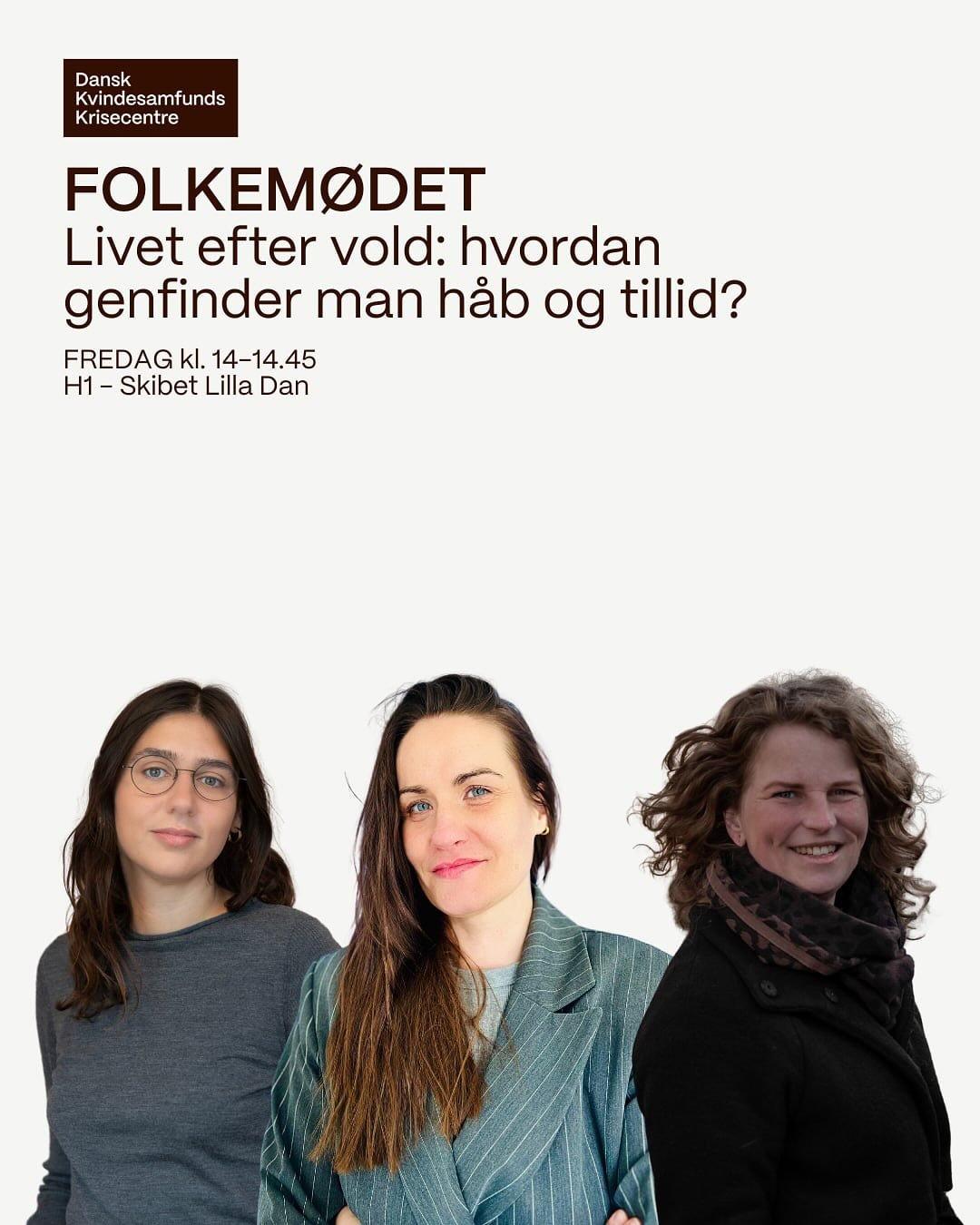 PANELSAMTALE: LIVET EFTER VOLDEN - DE SV&AElig;RE DILEMMAER💬☀️

Hvordan taler man om vold, n&aring;r ens oplevelser falder uden for de genkendelige historier? Hvordan lever man videre, n&aring;r voldens eftervirkninger stadig pr&aelig;ger ens relati
