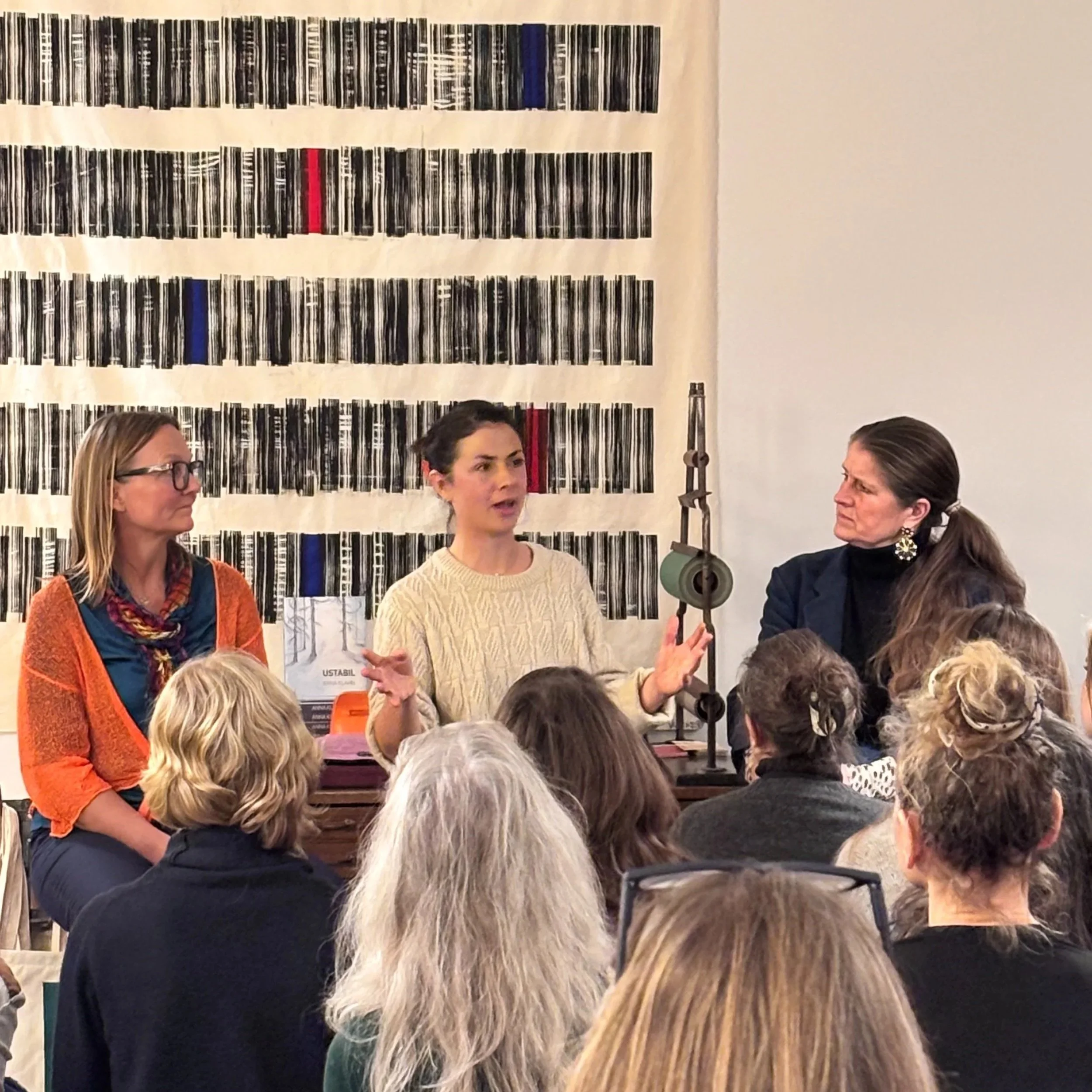 25. november 2025 Samtale i Thiemers Magasin Kvindernes bygning