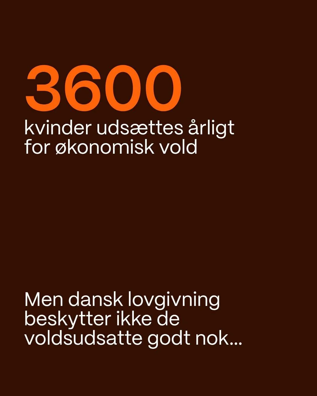 &Oslash;konomisk vold er en form for psykisk vold, der har langsigtede og alvorlige konsekvenser for ofrene 💔

Ny vigtig viden fra Danner s&aelig;tter fokus p&aring; konsekvenserne b&aring;de under forholdet og l&aelig;nge efter, at forholdet er slu