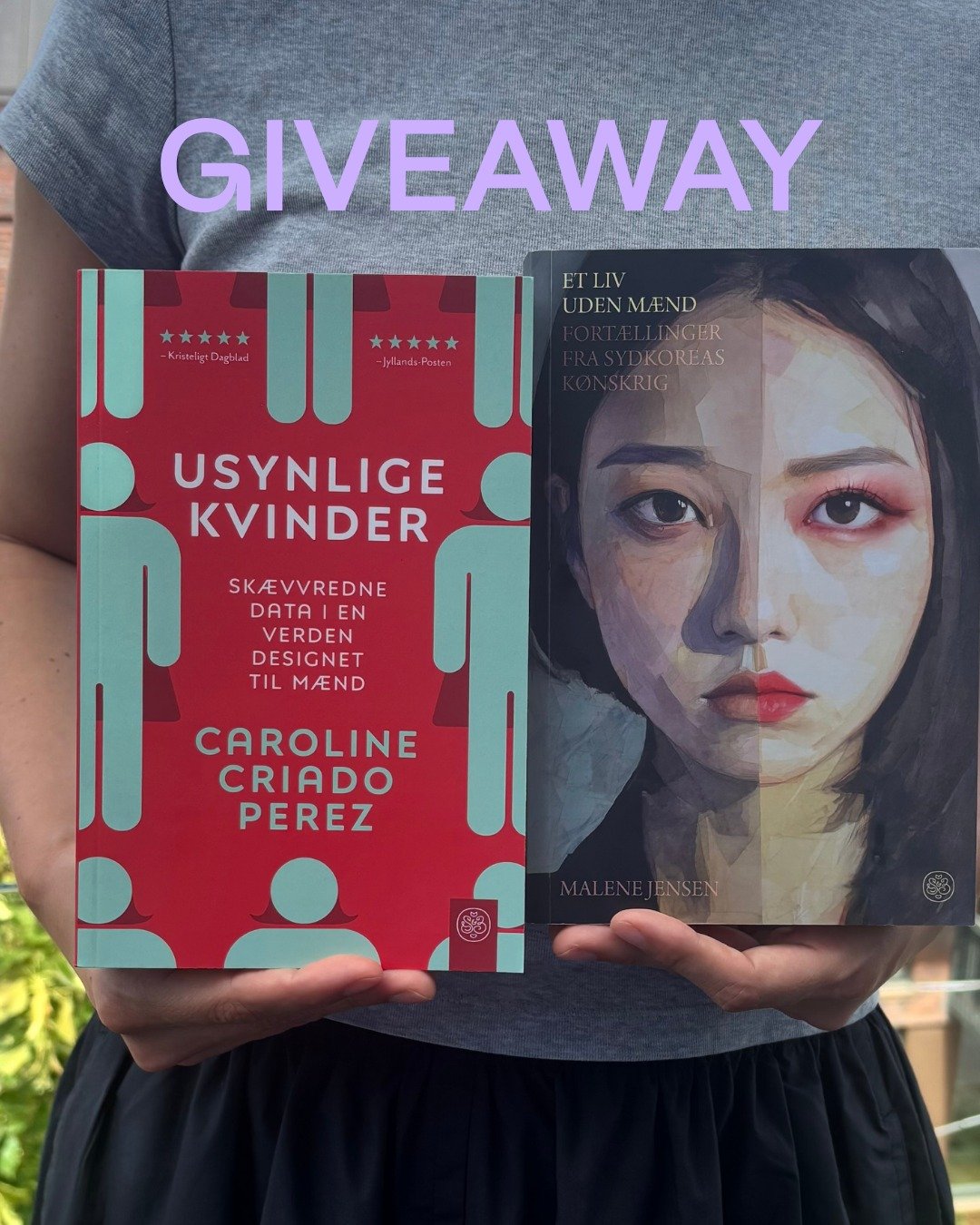 Reklame / GIVE-AWAY📖

To vigtige b&oslash;ger om ligestilling til sommerferiel&aelig;sningen ☀️

Et liv uden m&aelig;nd er en fort&aelig;lling om den polariserede k&oslash;nskonflikt, der er opst&aring;et i Sydkorea. 

I bogen viser @malenejensen97,
