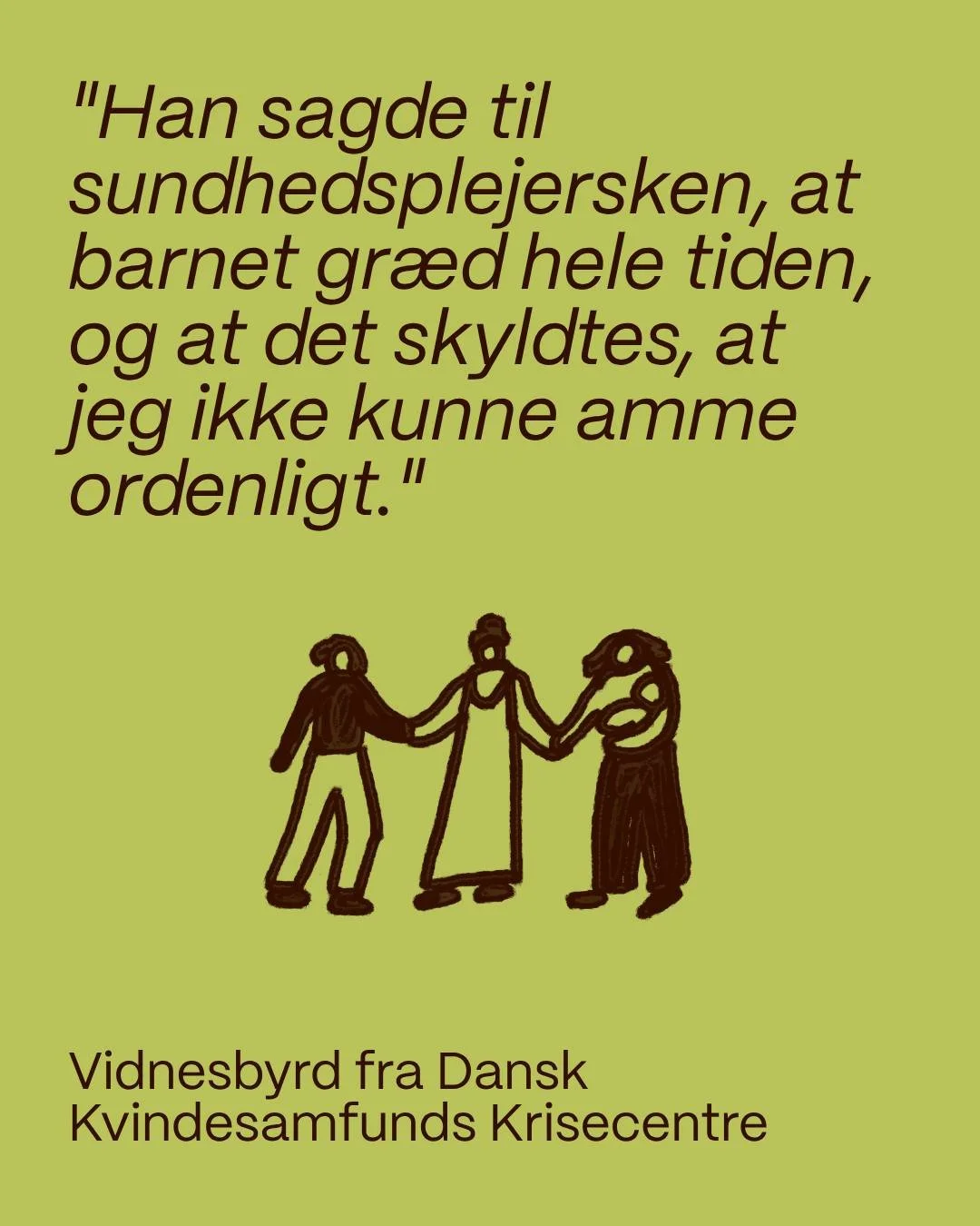 Partnervold kan begynde eller eskalere i forbindelse med graviditet og familiefor&oslash;gelse. Forskning viser ogs&aring;, at voldsudsatte kvinder i mindre omfang opstarter et ammeforl&oslash;b og har kortere ammeforl&oslash;b end andre kvinder.

De