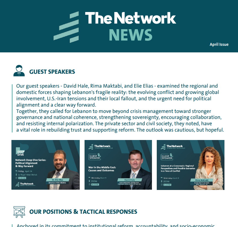 newsletter April 2026