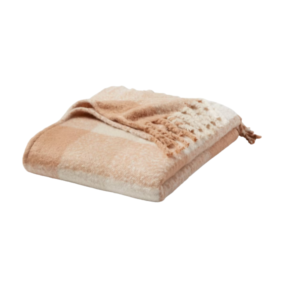 Threshold Faux Mohair Bed Throw