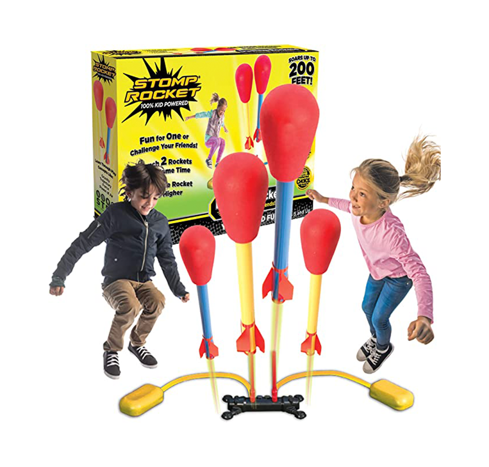 Toy Dueling Stomp Rocket
