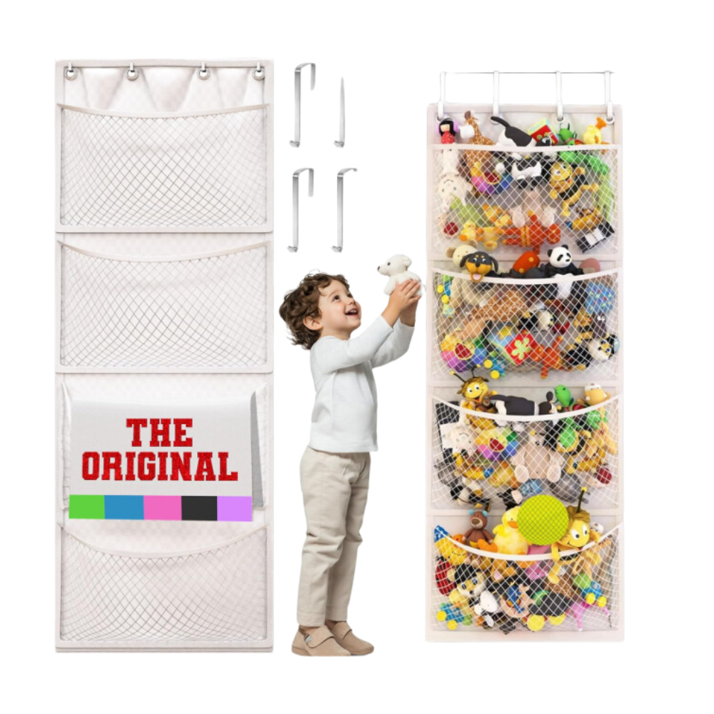 Over the Door Stuffed Animal Storage