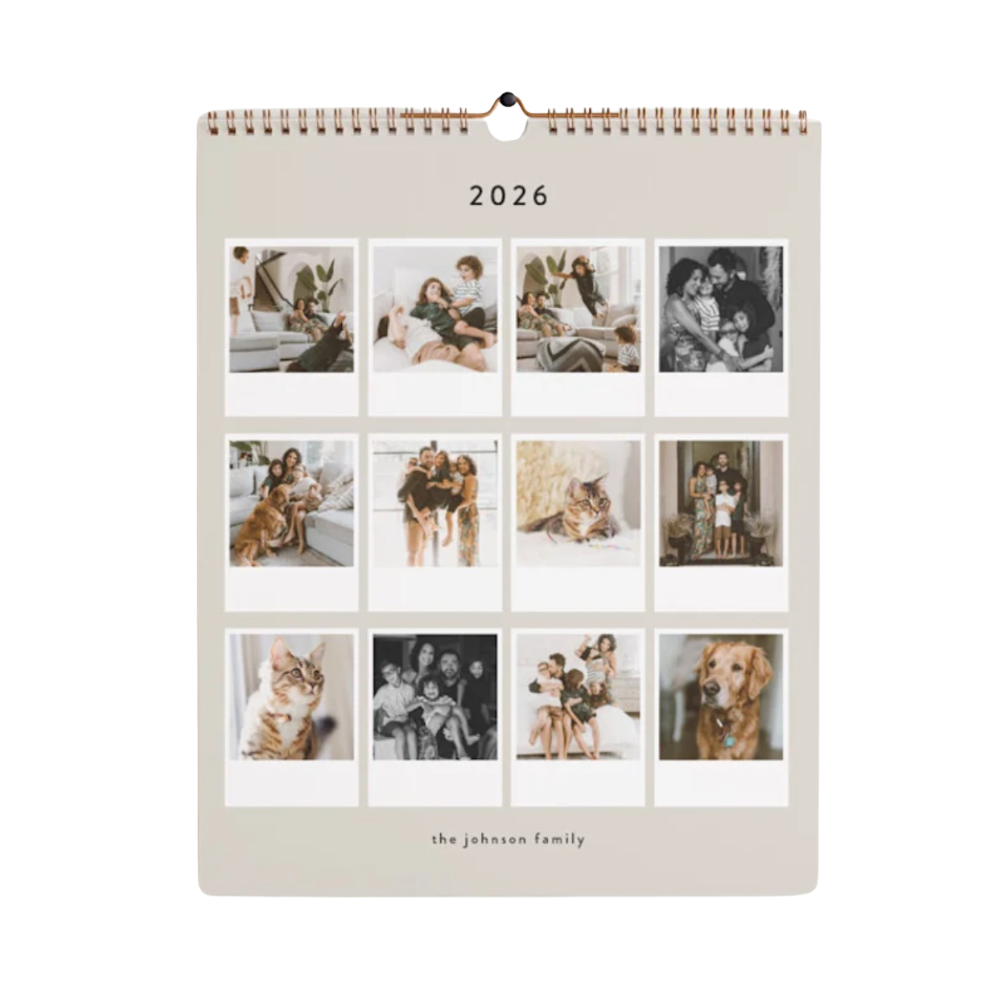Minted Personalized Calendar