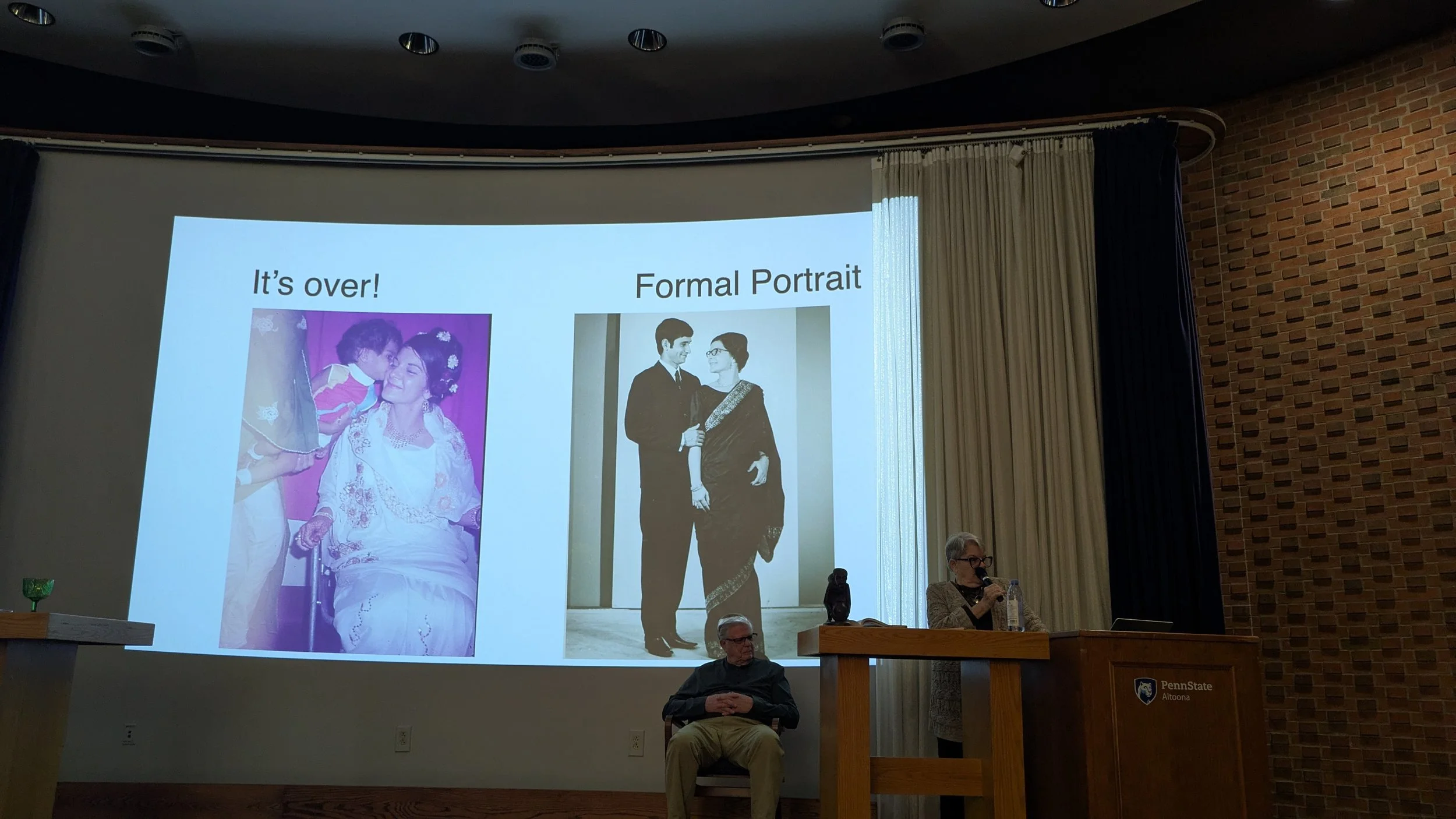 Nov. 2, 2015: Living In An Islamic Community. Shamim Rajpar and John Grove described their experiences with the Peace Corps and its impact on their lives.