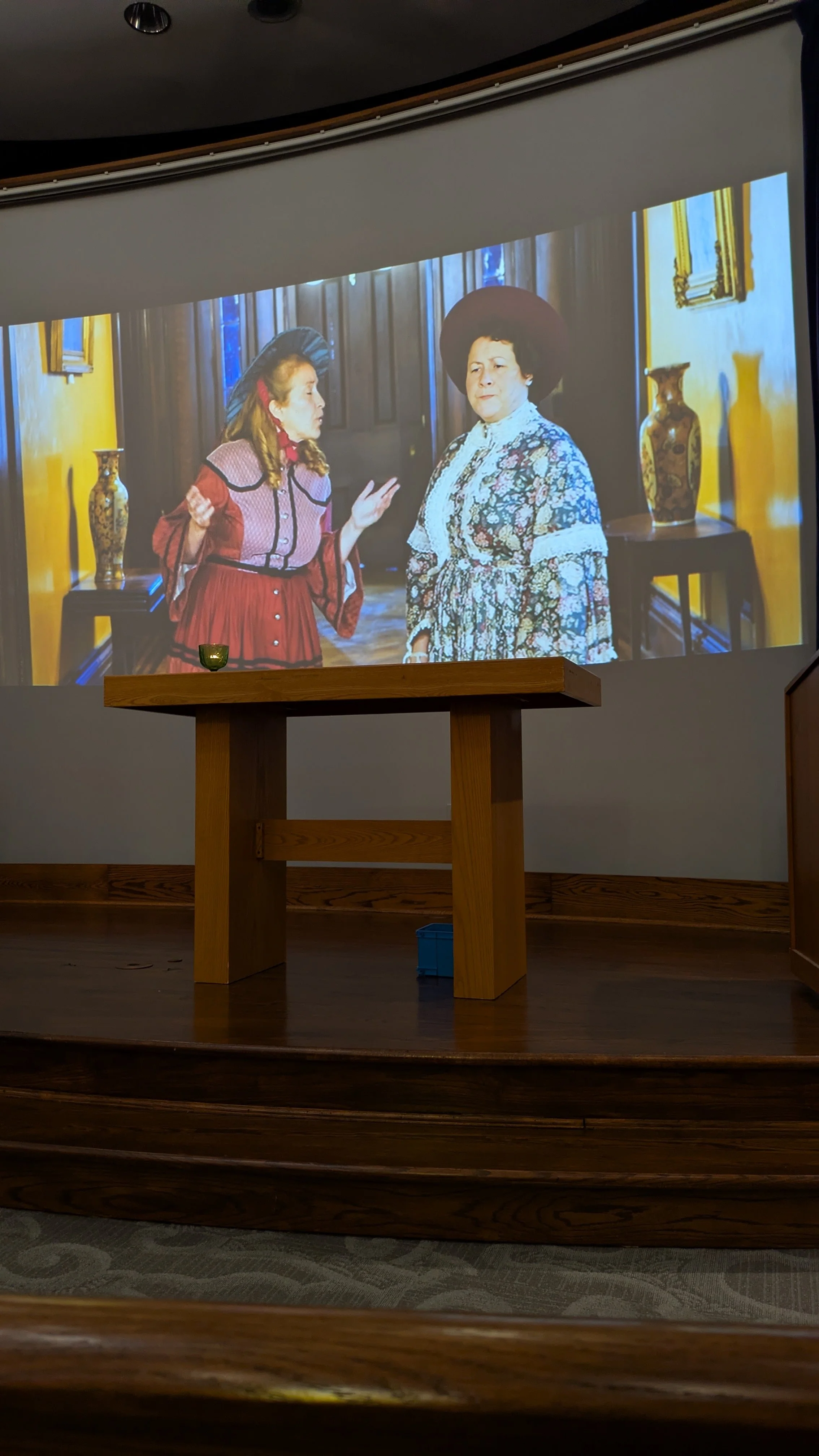 On May 17, 2025 Kathy Muller presented Grit & Grace: Celebrating Women Equality. Kathy developed the script and directed the filming of this historical piece.