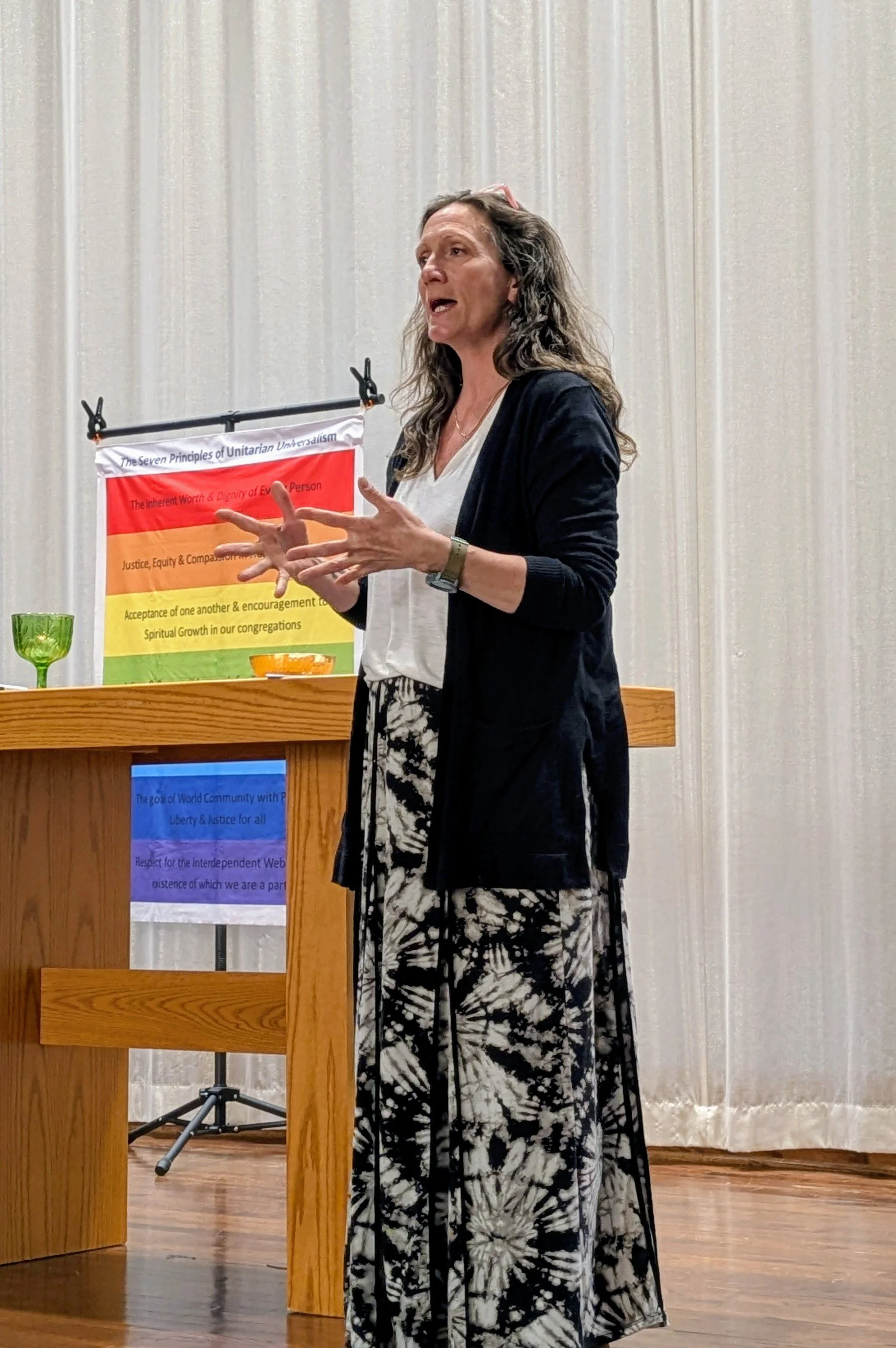 May 3, 2026: Art Therapy: Local art teacher Elaine Baney described how to harness the power of art and creativity for self-improvement.
