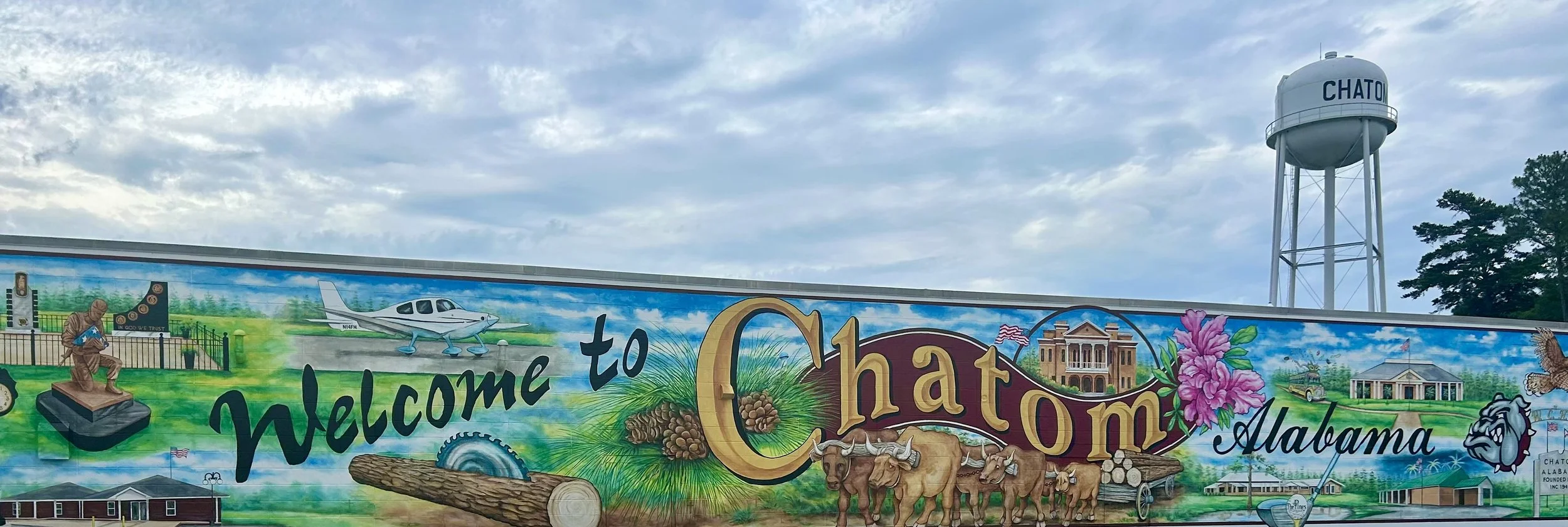 Civic Dispatch: Chatom to celebrate colorful new mural — David Mathews ...
