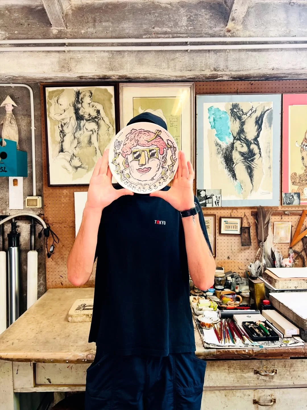 Illustratore Shab collaborazione con Ceramichine