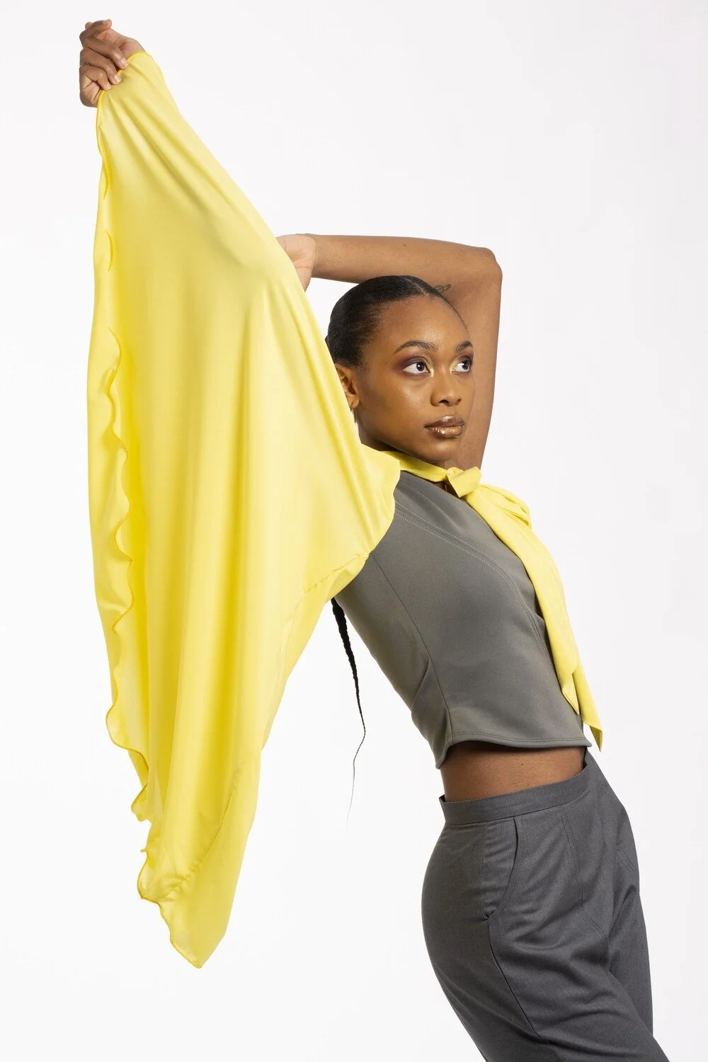 Off Shoulder with Circle sleeve