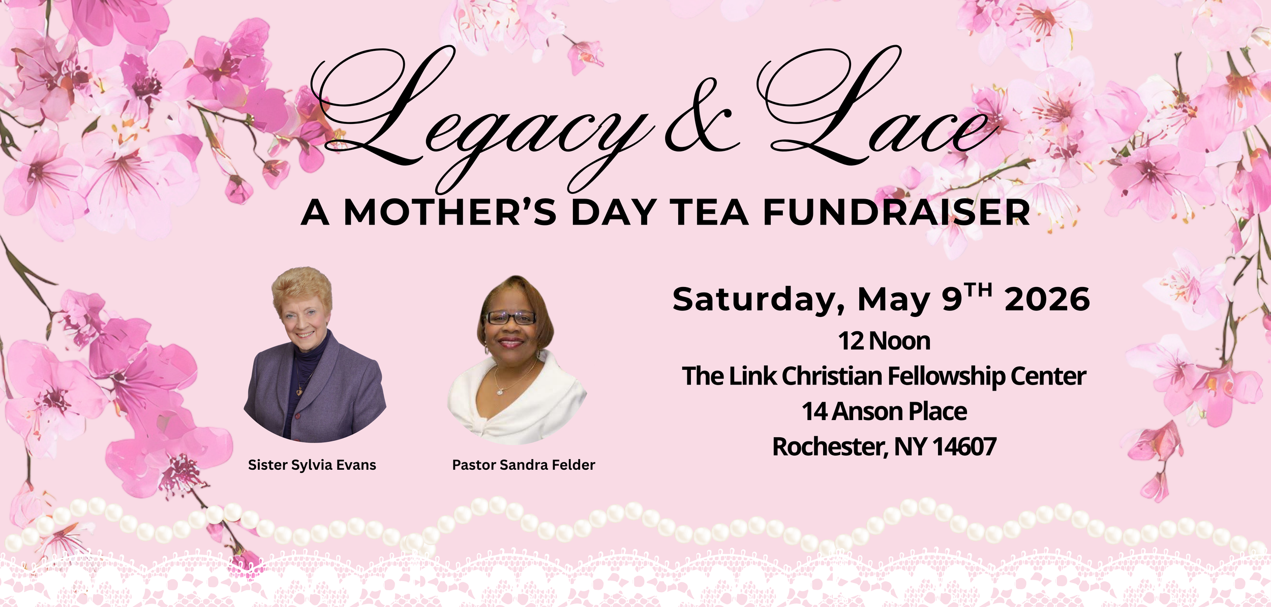 Legacy & Lace Mother's Day Tea Fundraiser
