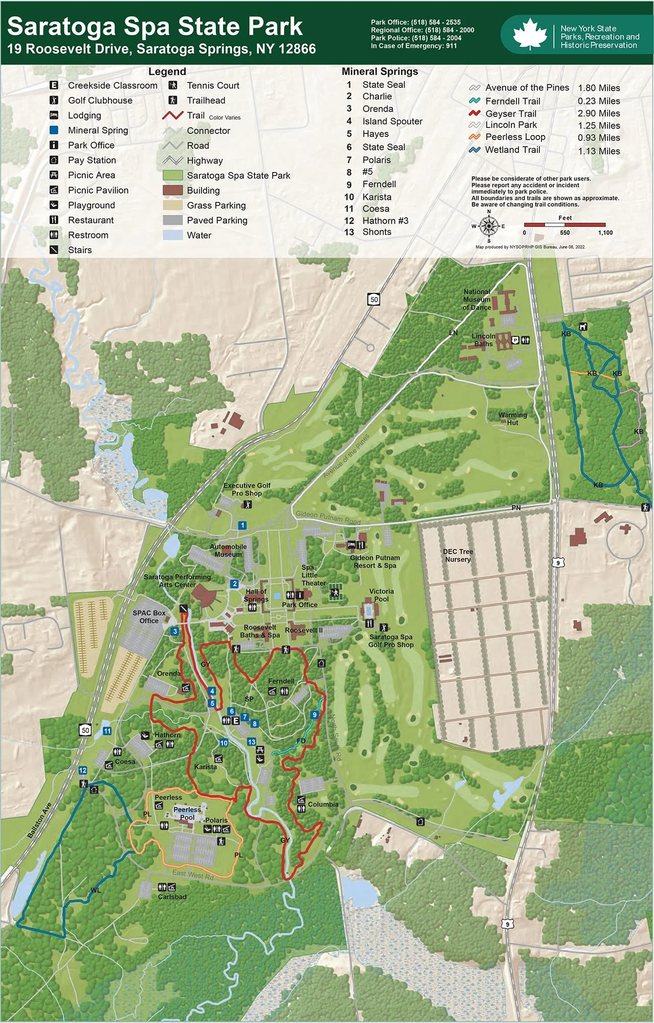top dog friendly walks Saratoga