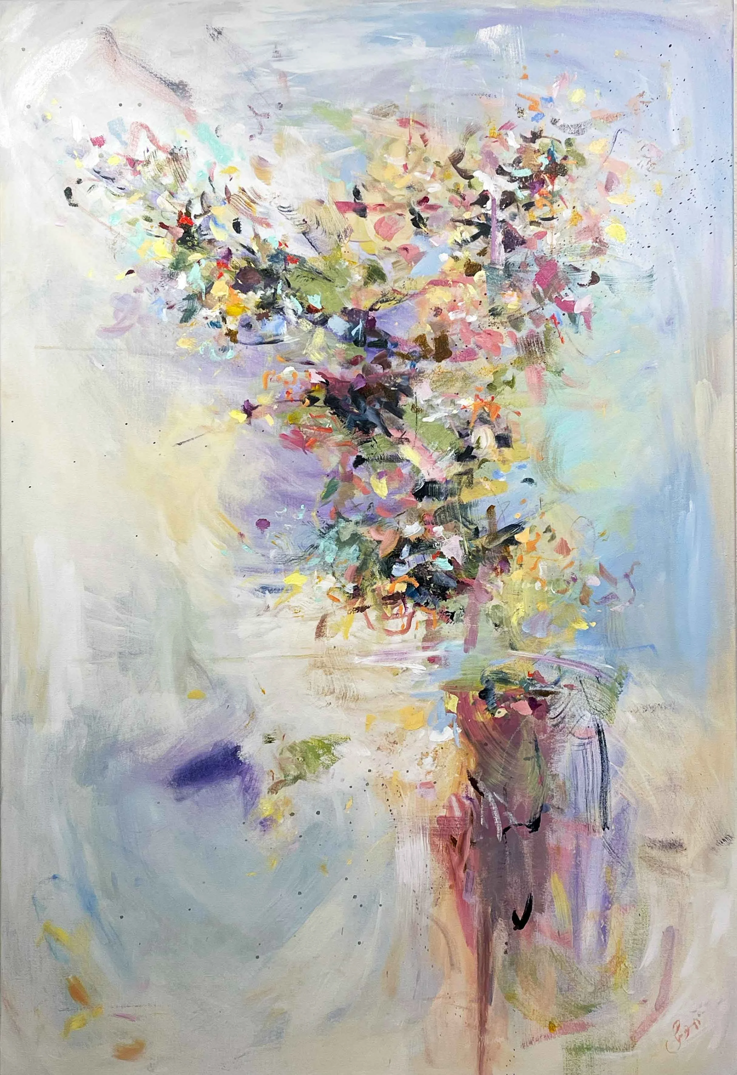 Tricia Caracappa Original Painting - Playing it Cool.jpg