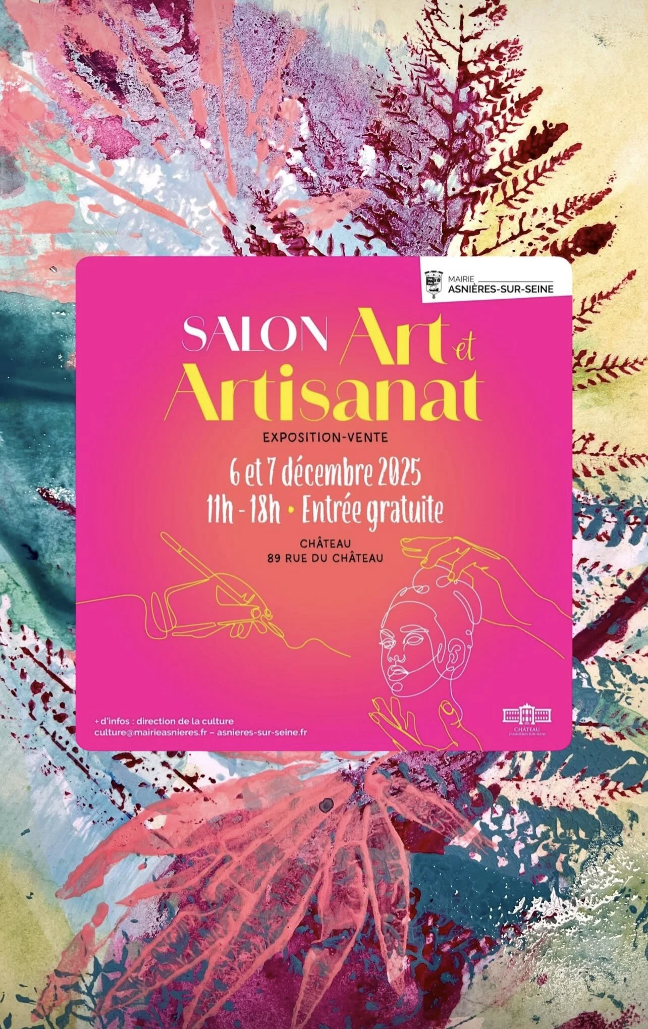 Salon artistique de Noël au château d'Asnières