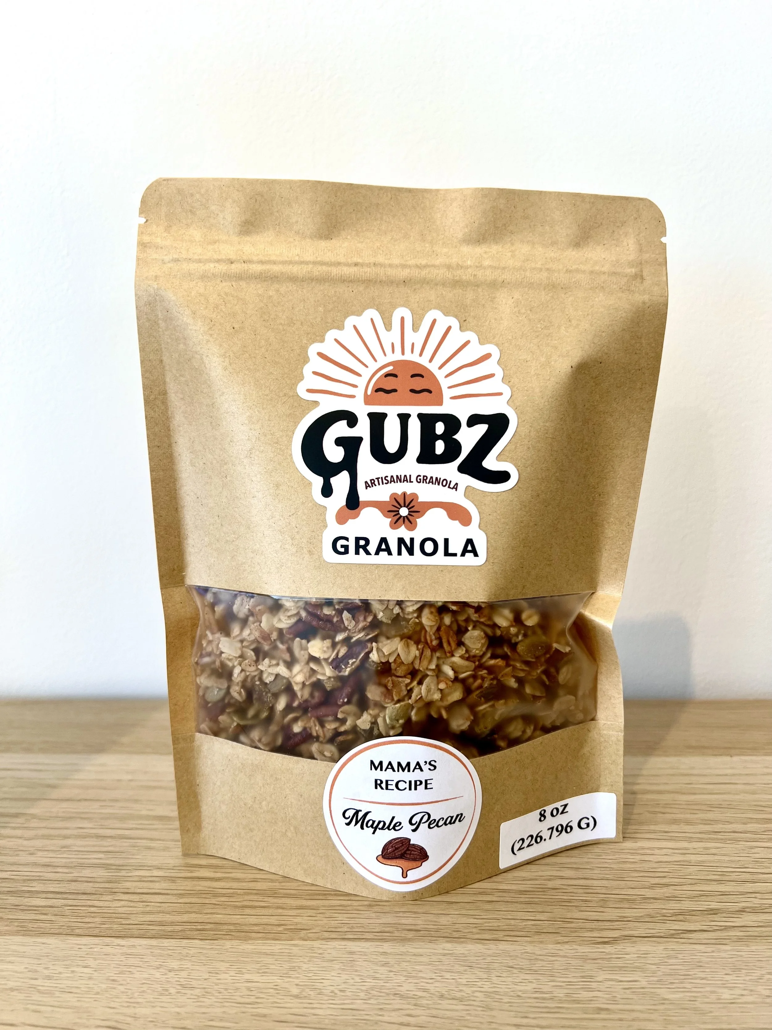Gubz Granola - 8 oz - Maple Pecan