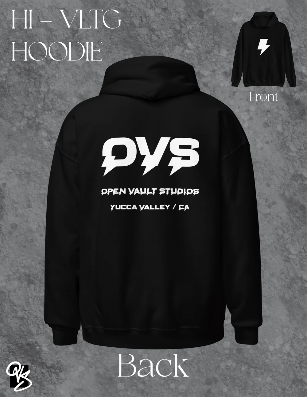 HI - VLTG HOODIE — OPEN VAULT STUDIOS