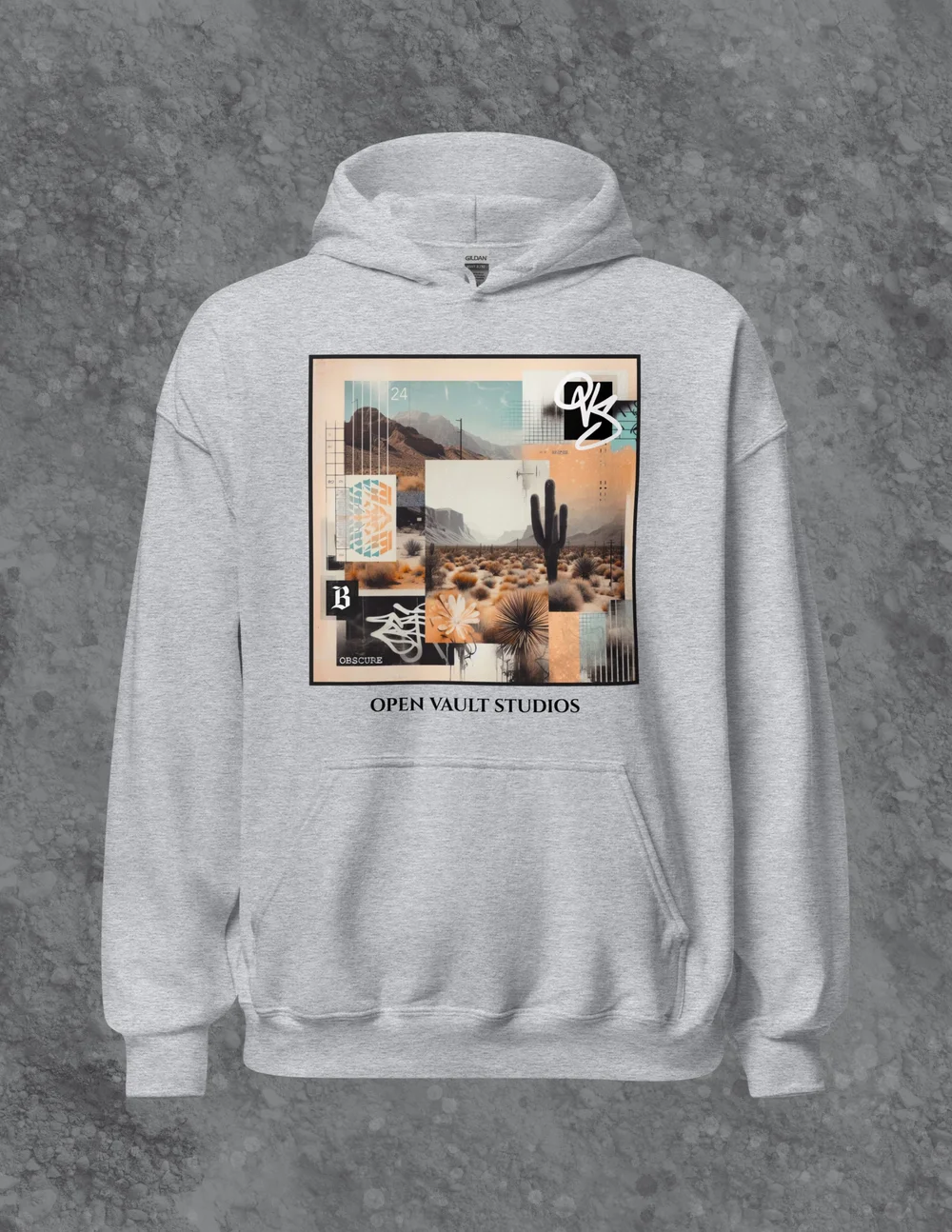 DEZ GRAPHIC HOODIE — OPEN VAULT STUDIOS