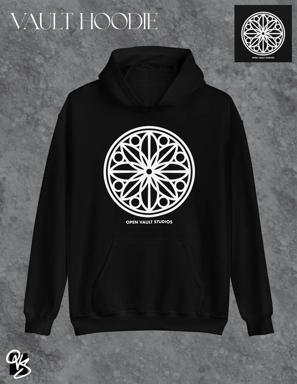 新品・未試着 XL VAULTROOM Logo Hoodie Charcoal SILVERBACK MIDWEIGHT HOODIE - CHARCOAL - SIZES S TO 4XL – Defiant