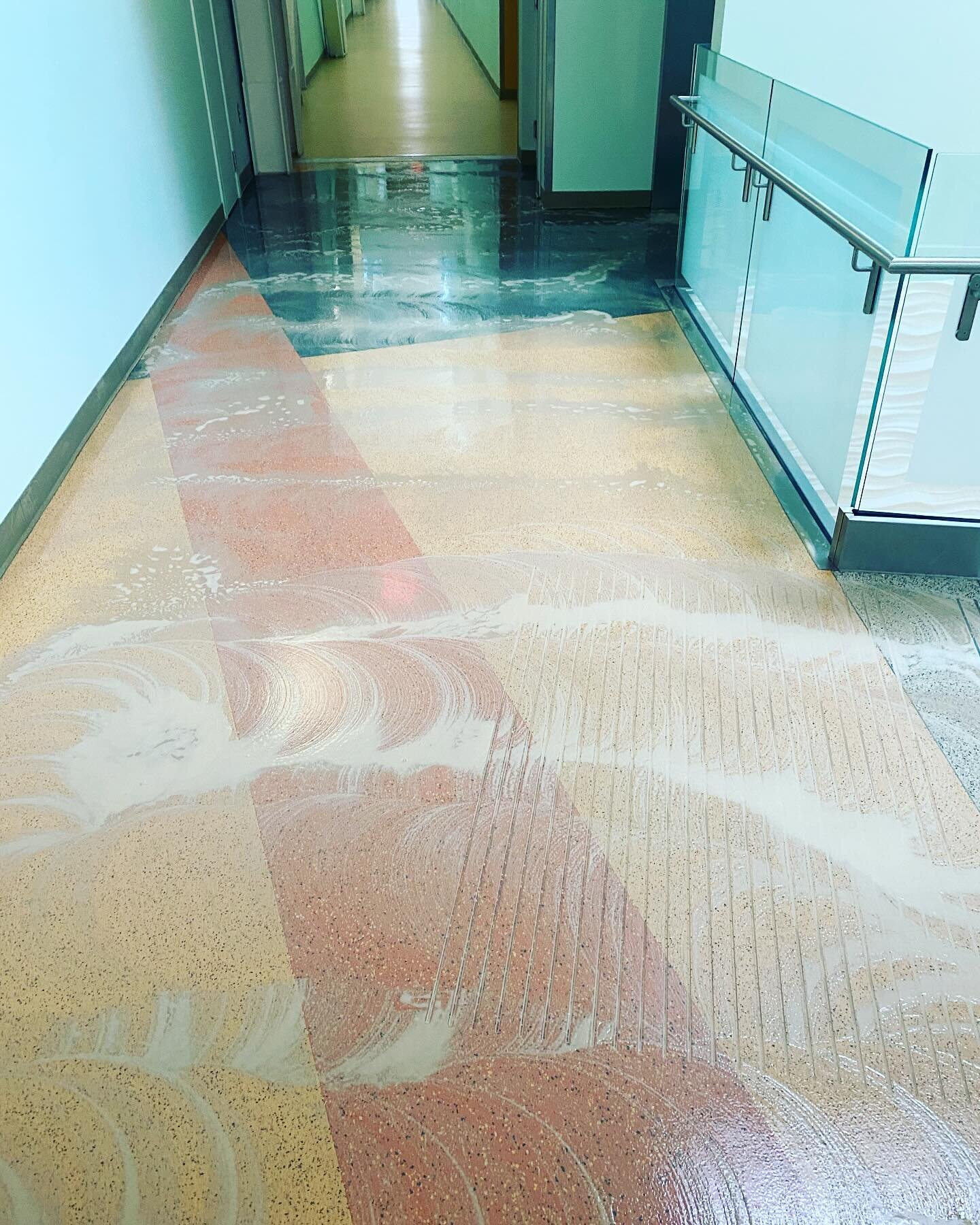 Just doing a little floor cleaning! We love it when a client lets us do our thing!! The WOW effect. #tidyupexpertsllc #wow