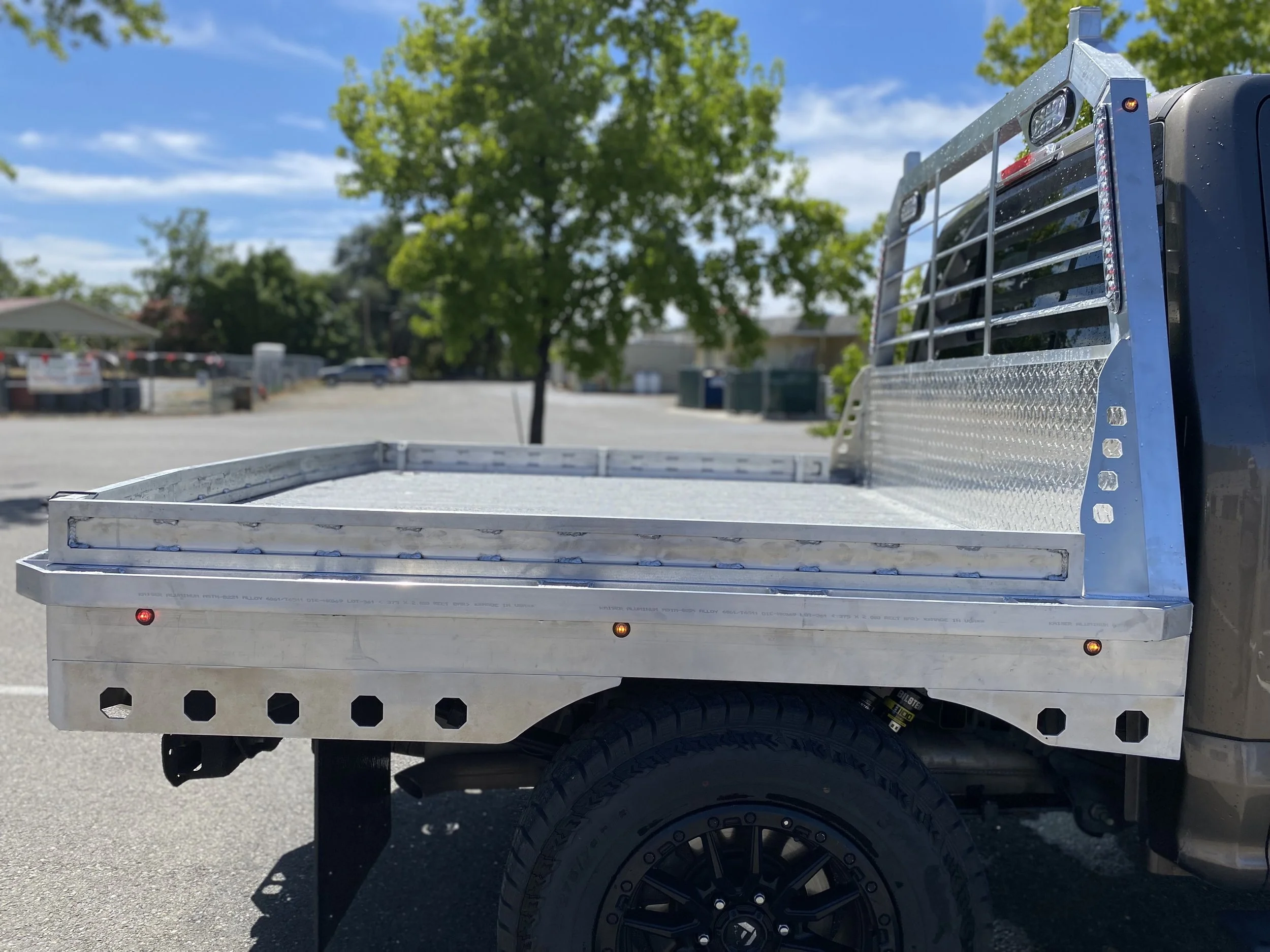 Aluminum Frame, Bed Rails, Rub Rails, Trex Deck
