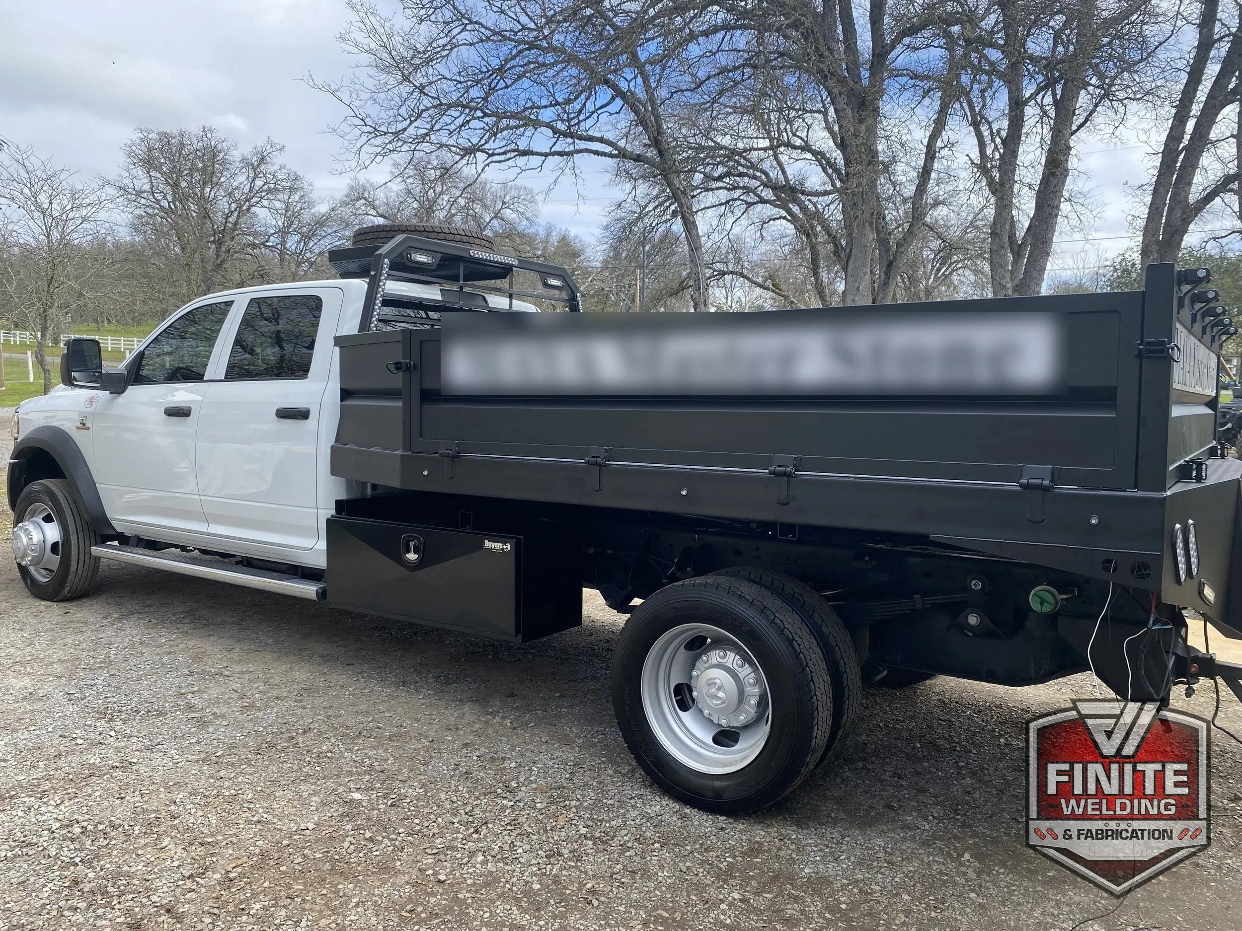 2023 Ram 5500 steel dump bed, view 1