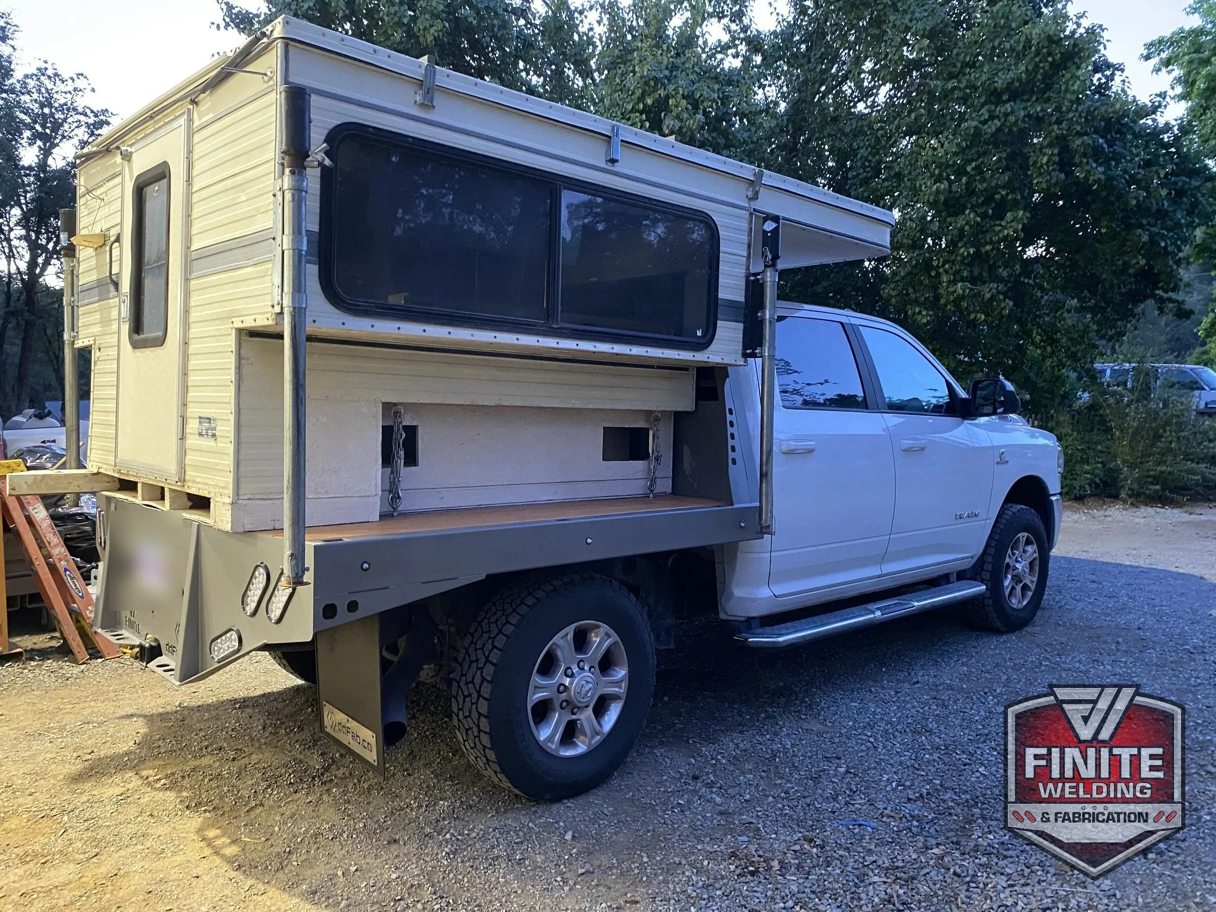 Ram HD sandblasted steel flatbed, view 2