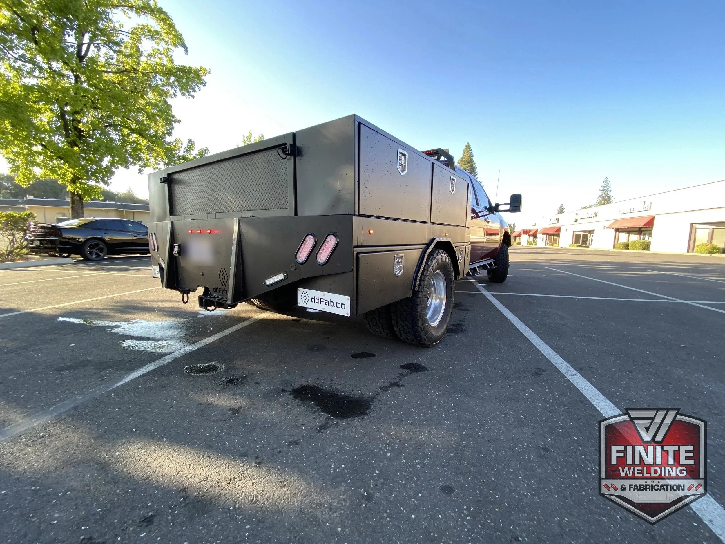 2013 GMC Sierra 3500 dually custom flatbed, view 6