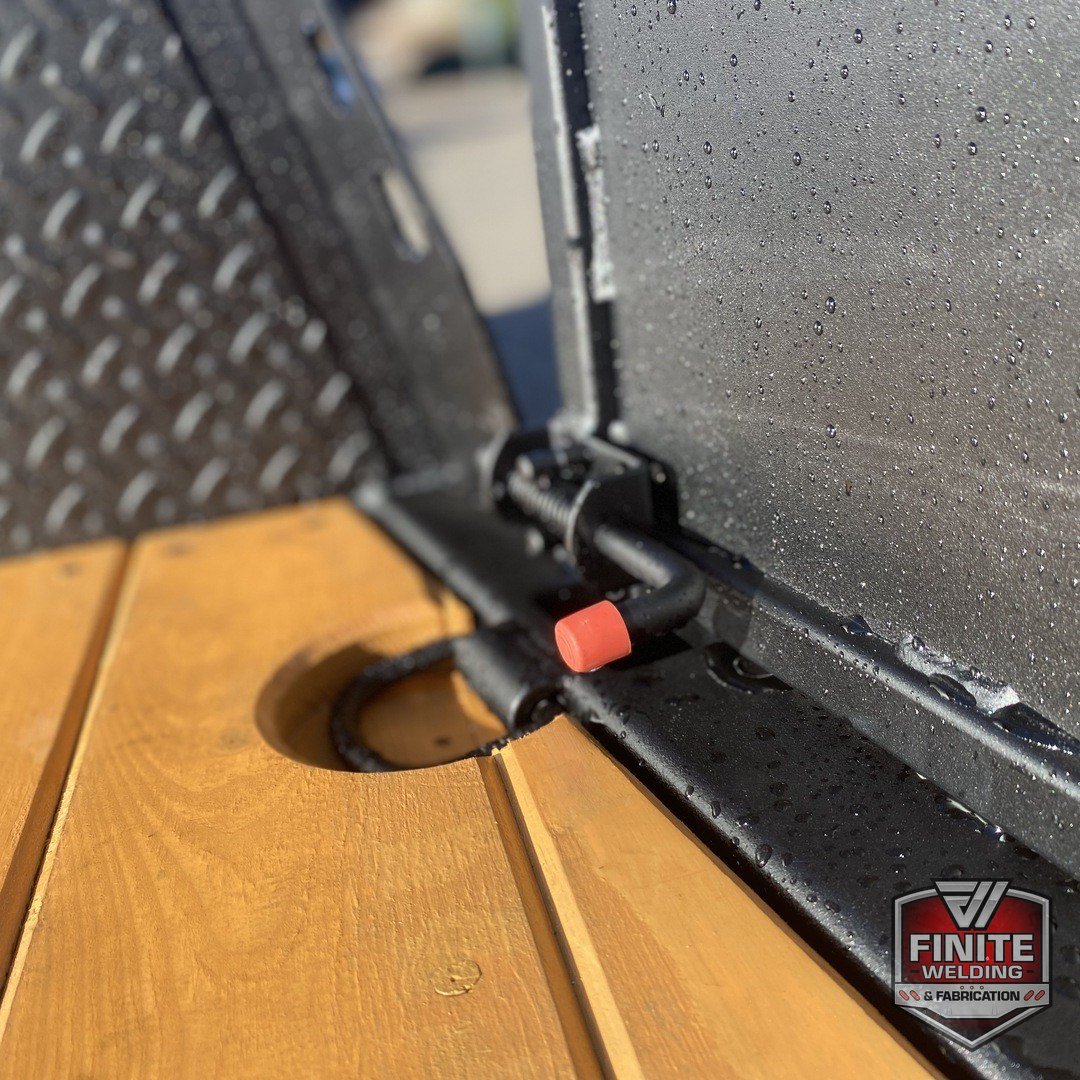 2026 Chevy Silverado 3500 dually deck D-ring latch detail