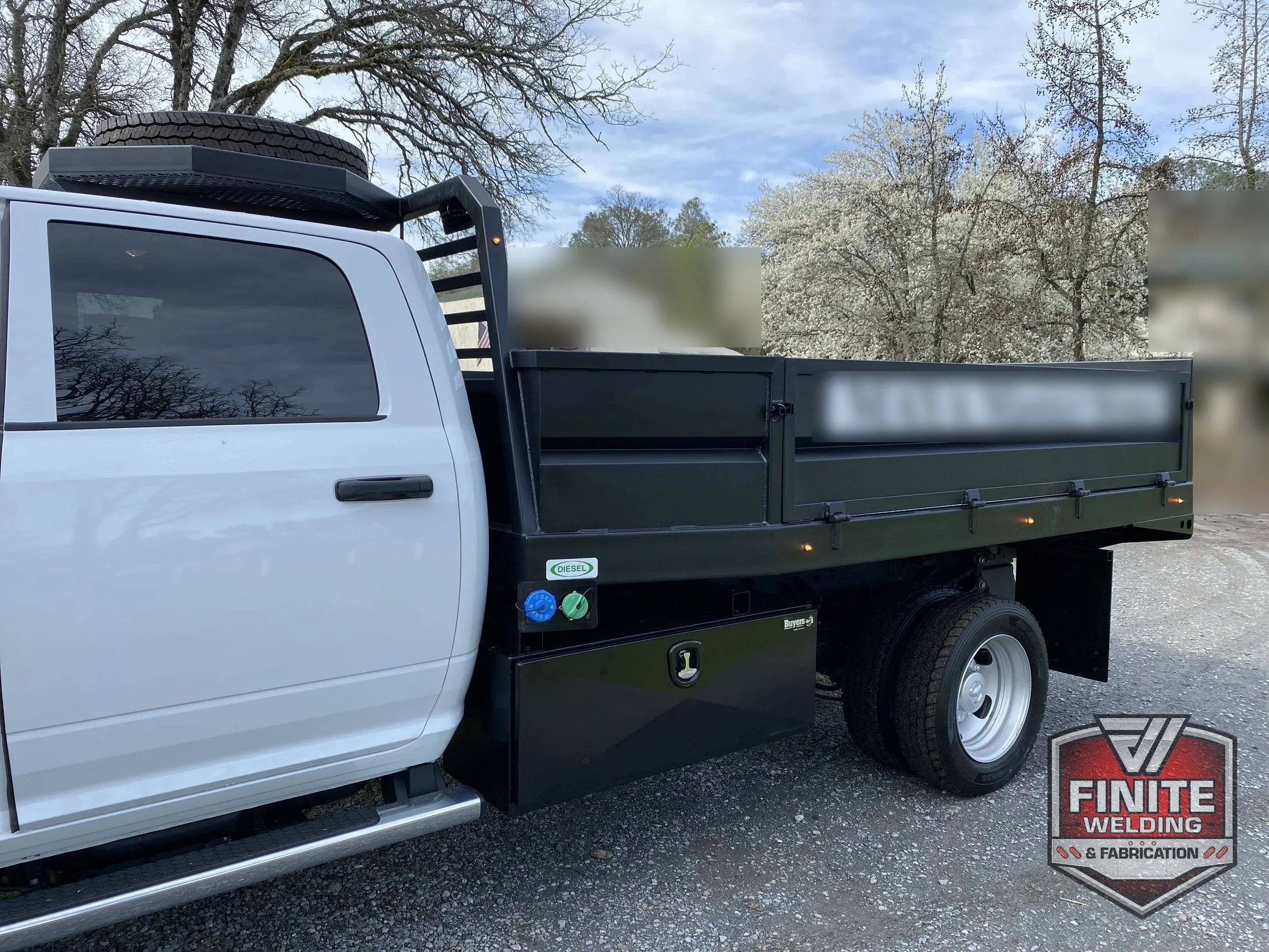 2023 Ram 5500 steel dump bed, view 3