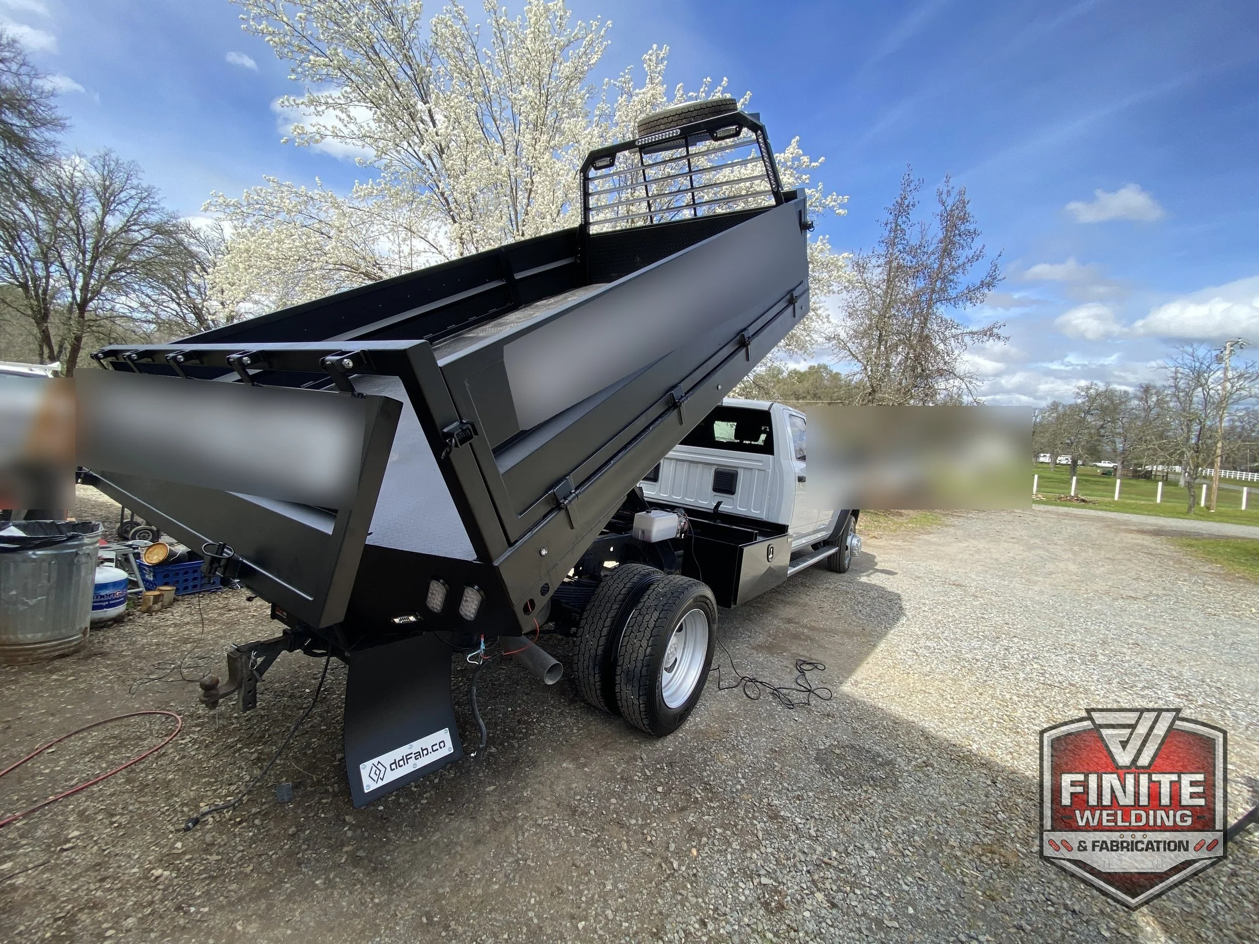 2023 Ram 5500 steel dump bed, view 5